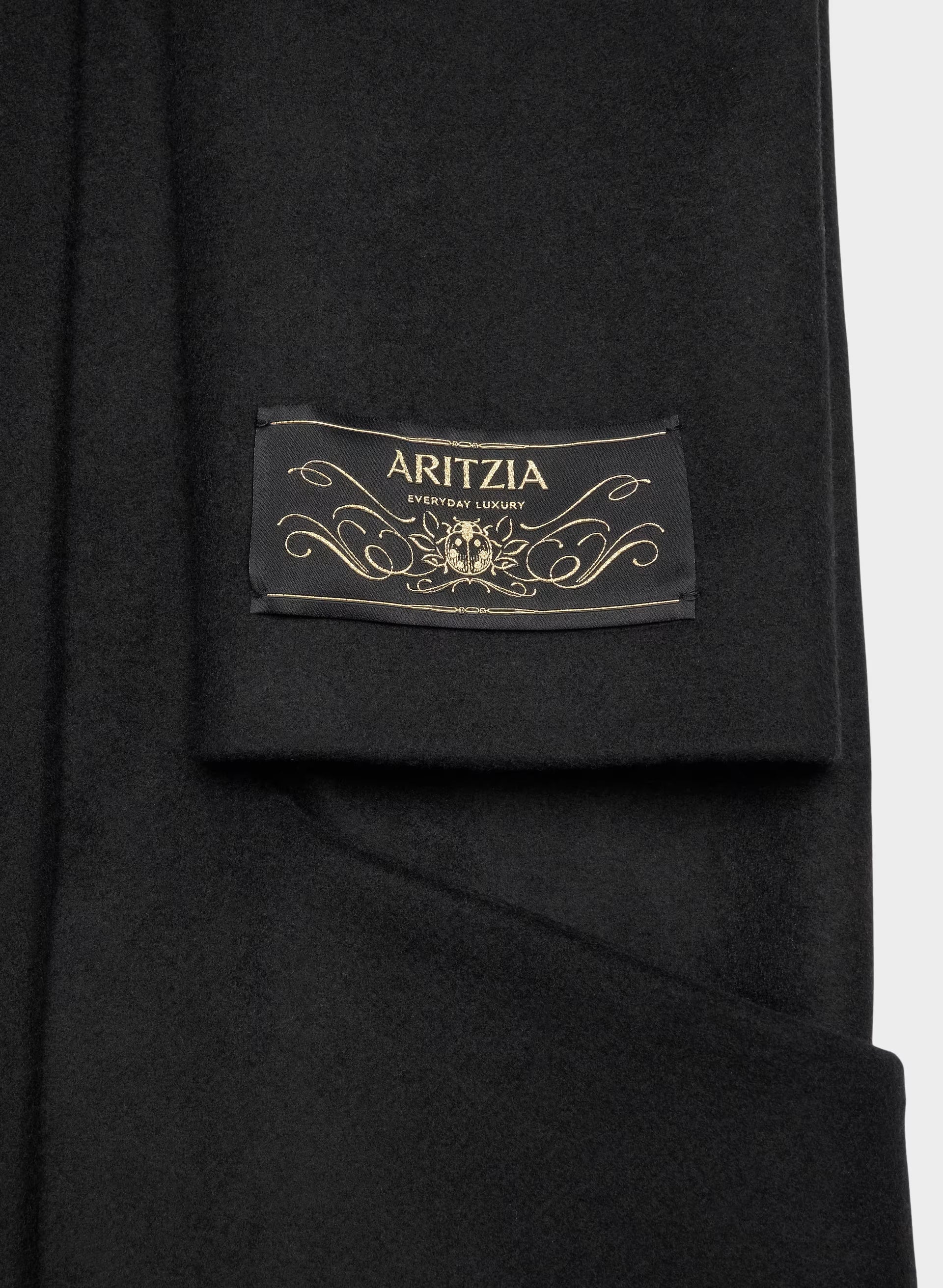 The Cocoon Coat - Luxe Wool Cashmere - BLACK