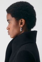 The Cocoon Coat - Luxe Wool Cashmere - BLACK