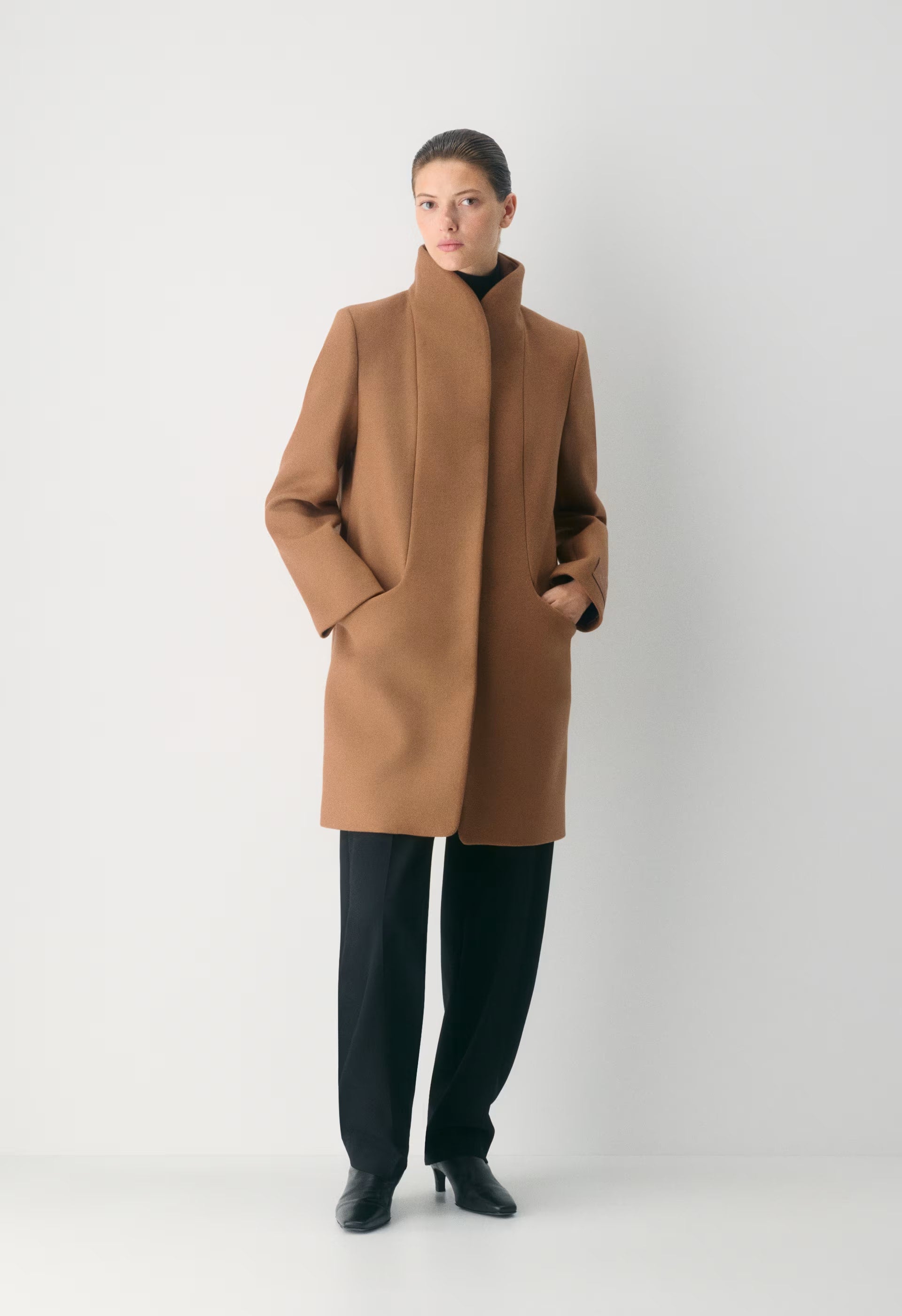 The Cocoon Coat - Luxe Wool Cashmere - SAVILLE
