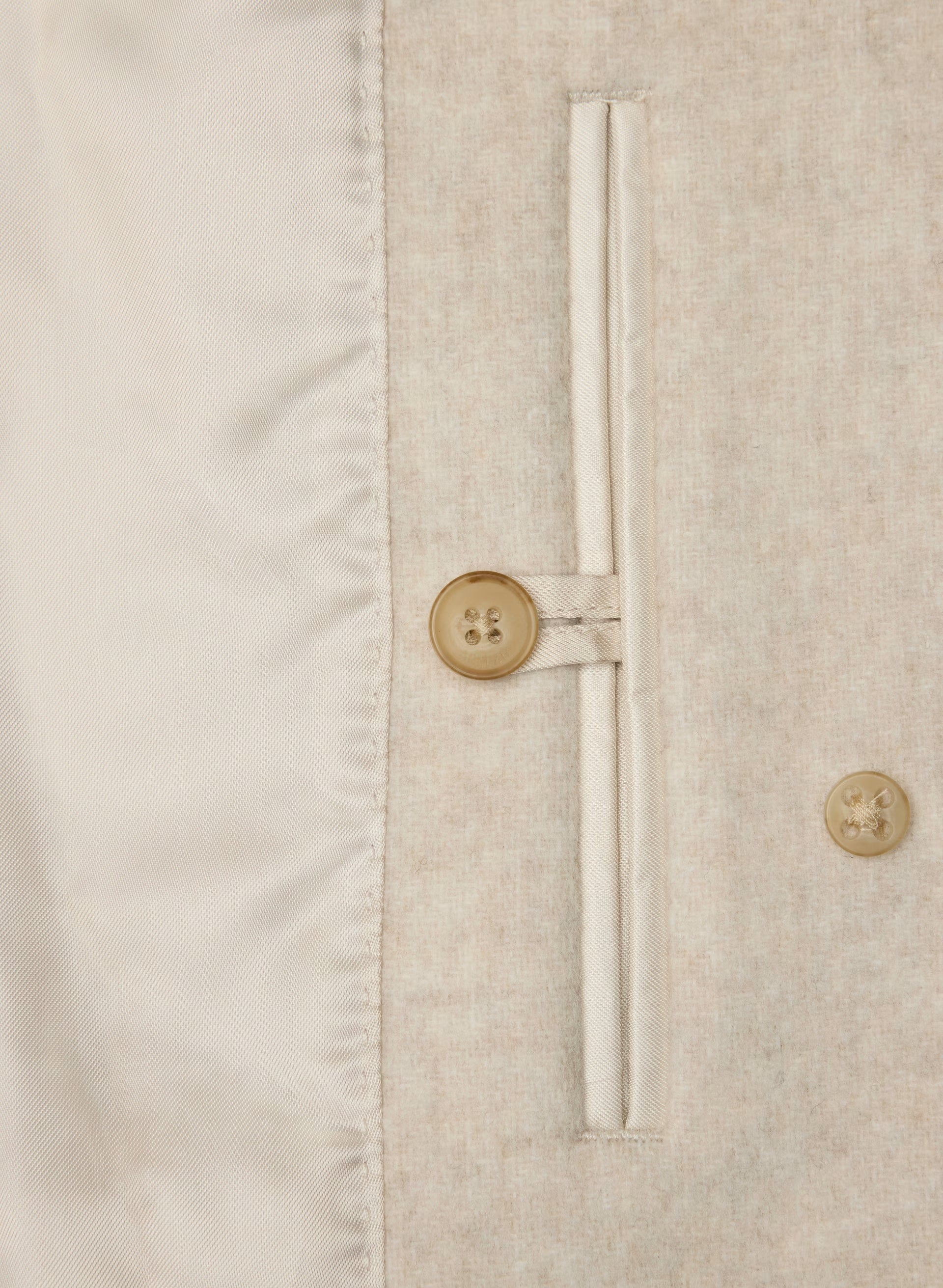The Cocoon Coat - Luxe Wool Cashmere - HEATHER LIGHT OATMEAL