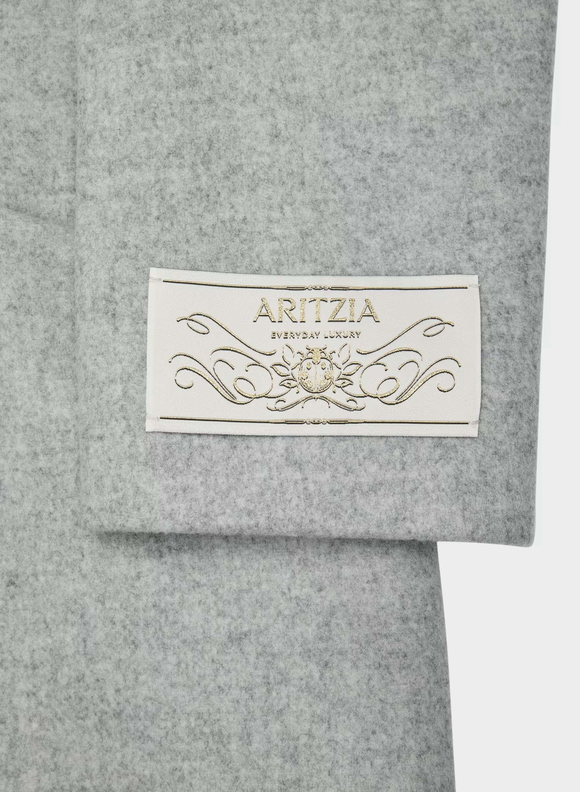 The Cocoon Coat - Luxe Wool Cashmere - HEATHER LIGHT GREY