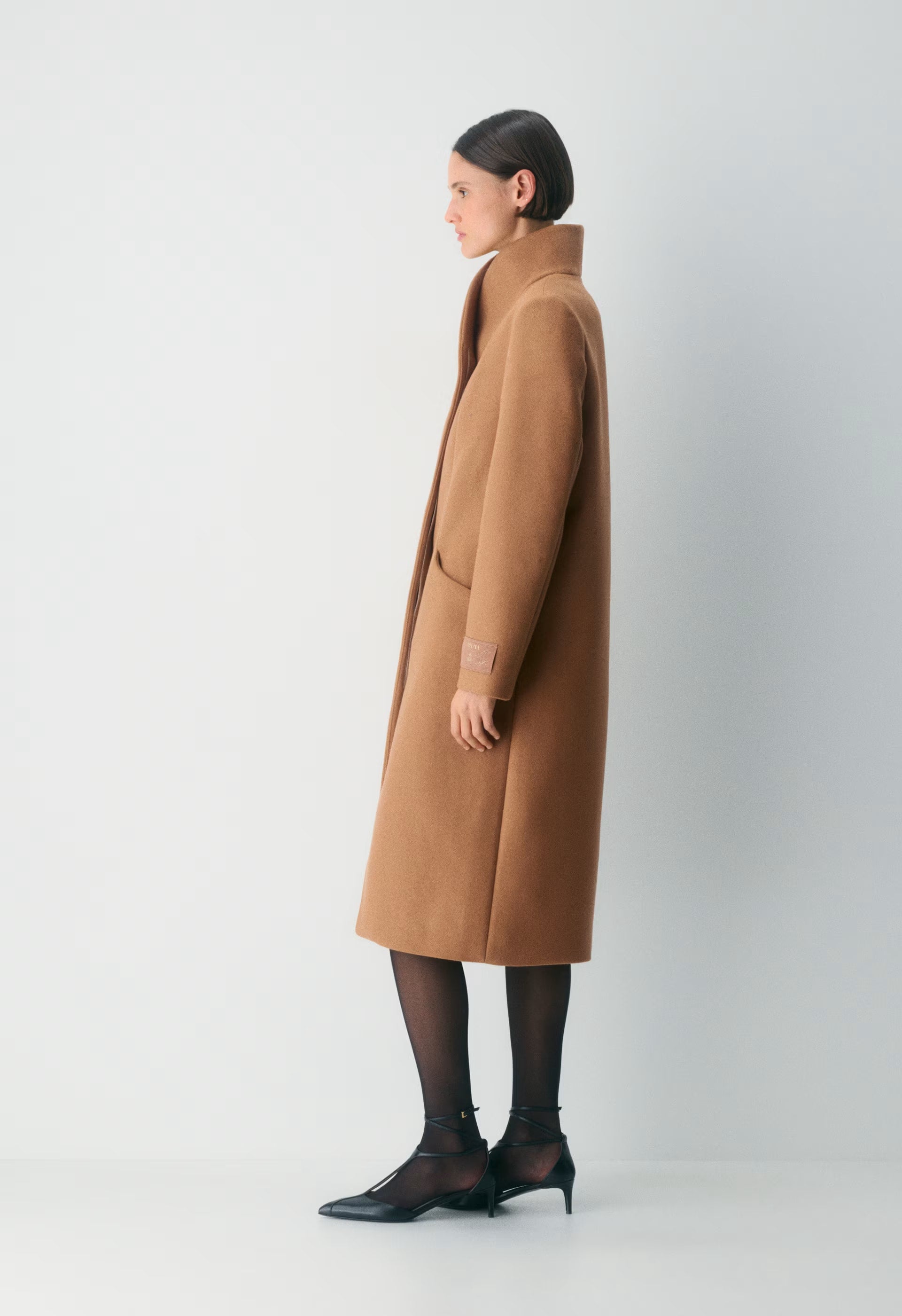 The Cocoon Long Coat - Luxe Wool Cashmere - SAVILLE