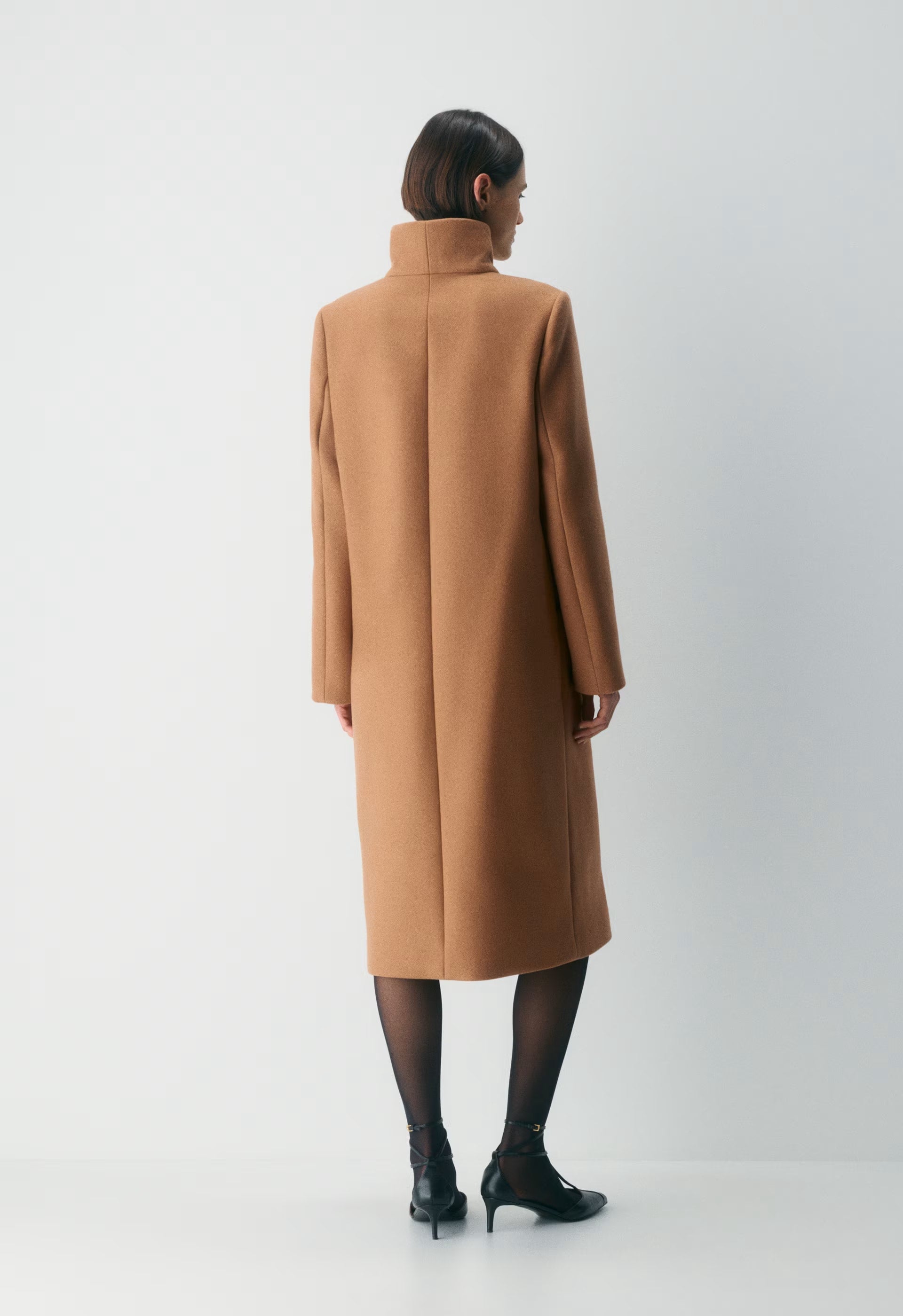 The Cocoon Long Coat - Luxe Wool Cashmere - SAVILLE