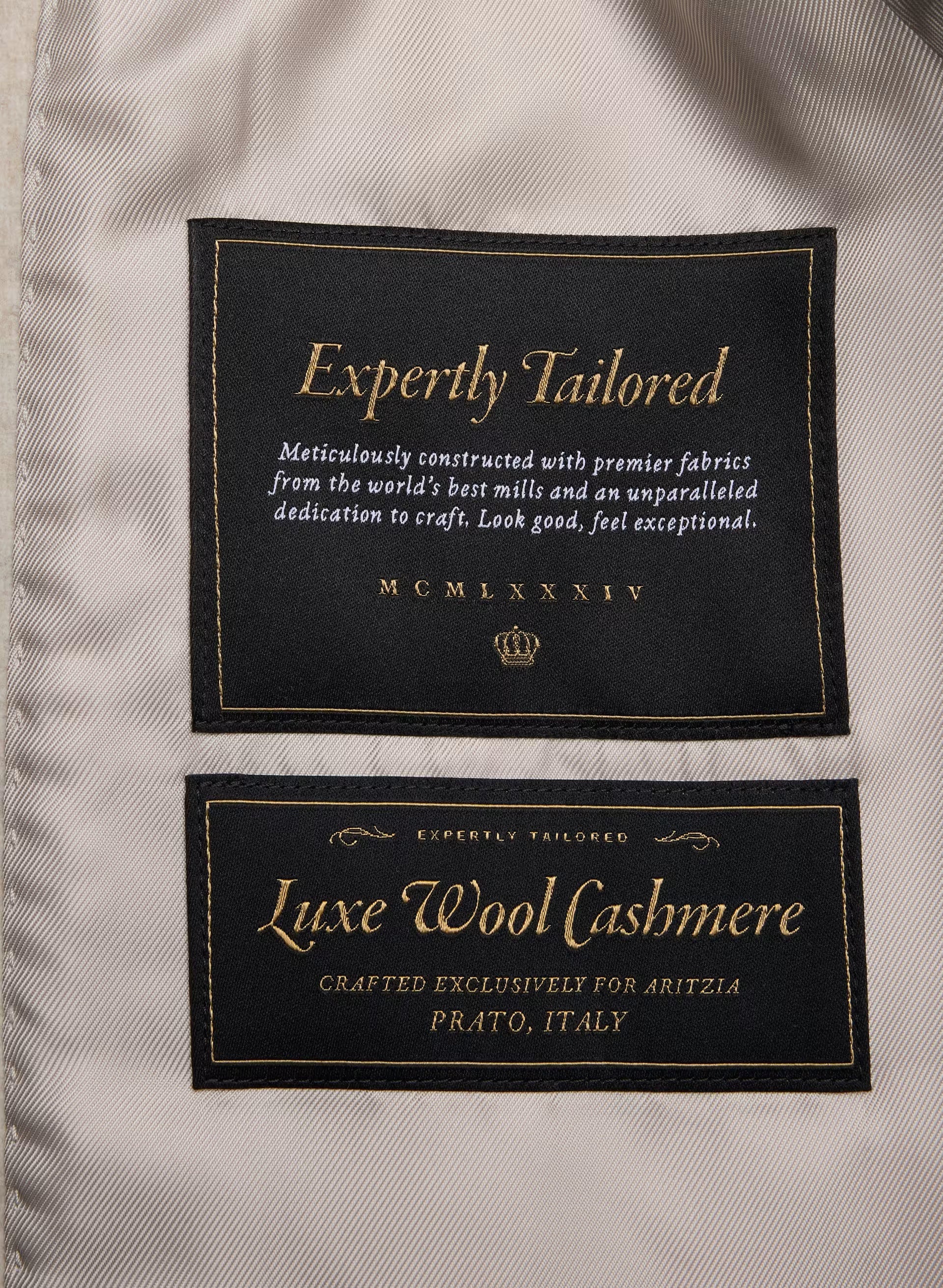 The Cocoon Long Coat - Luxe Wool Cashmere - HEATHER LIGHT OATMEAL