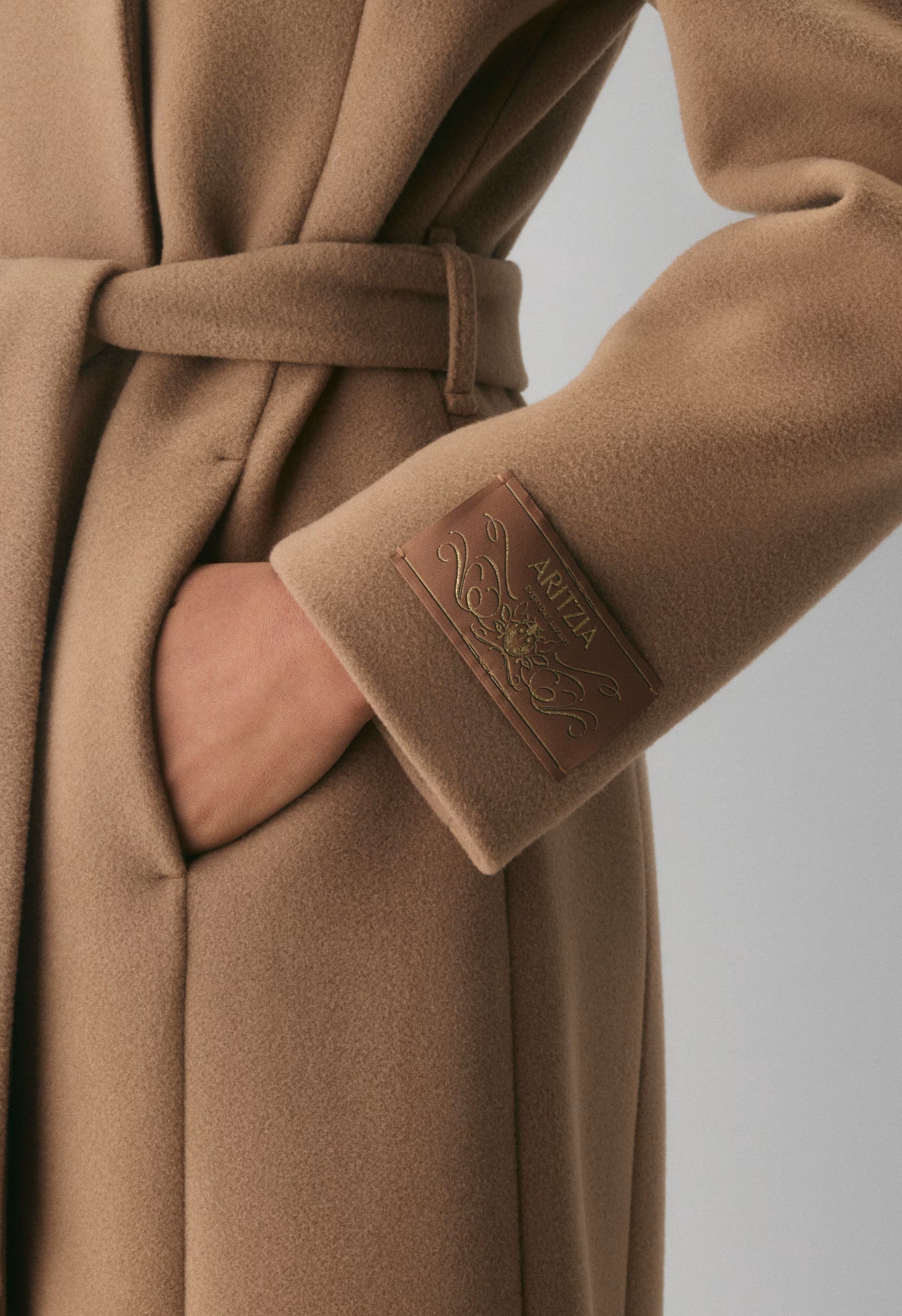 The Connor Long Coat - Soft Wool Cashmere - DARK BURGUNDY
