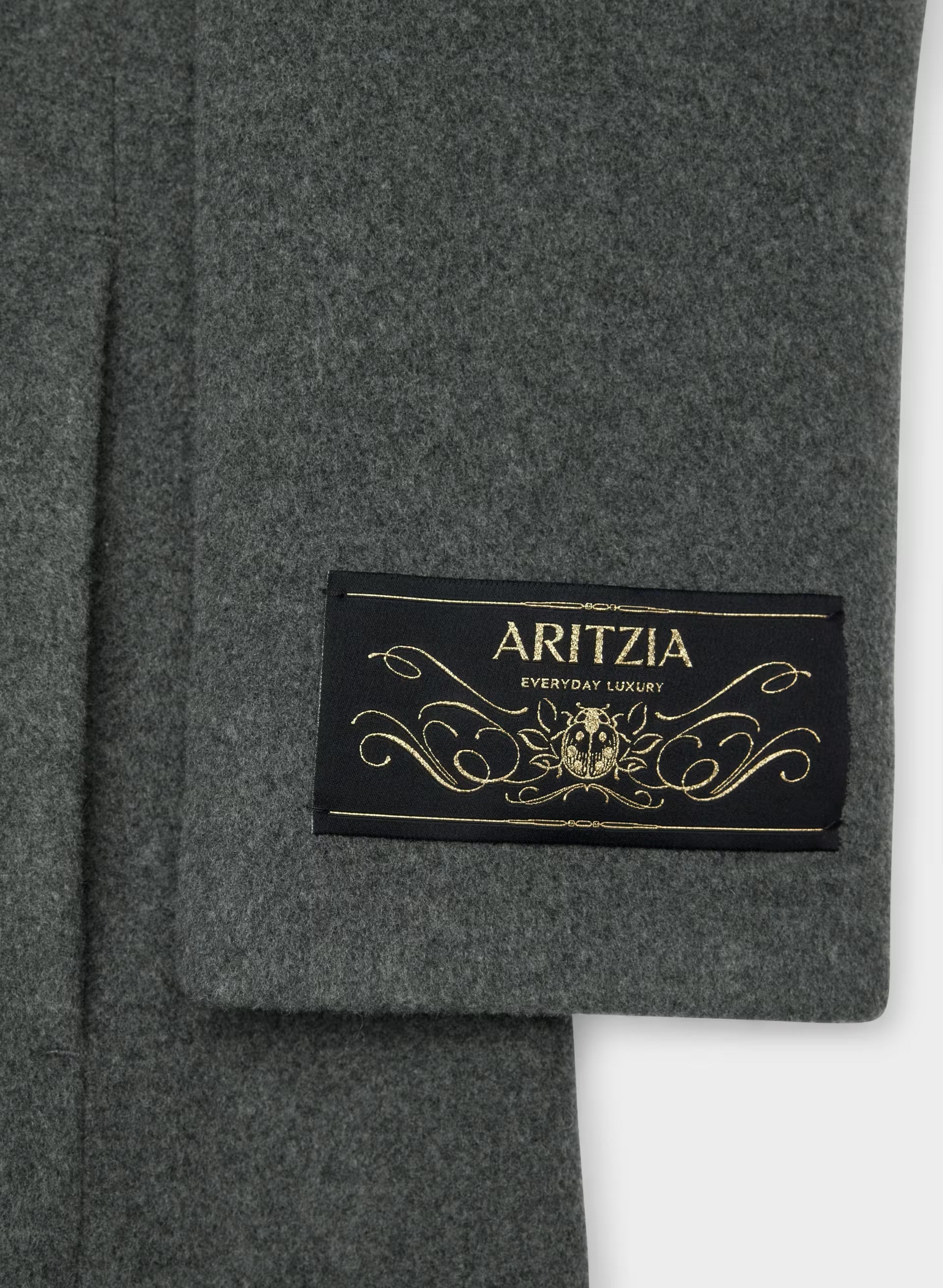 The Connor Long Coat - Soft Wool Cashmere - HEATHER CHARCOAL