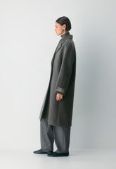 The Slouch™ Coat - Soft Wool Cashmere - HEATHER CHARCOAL