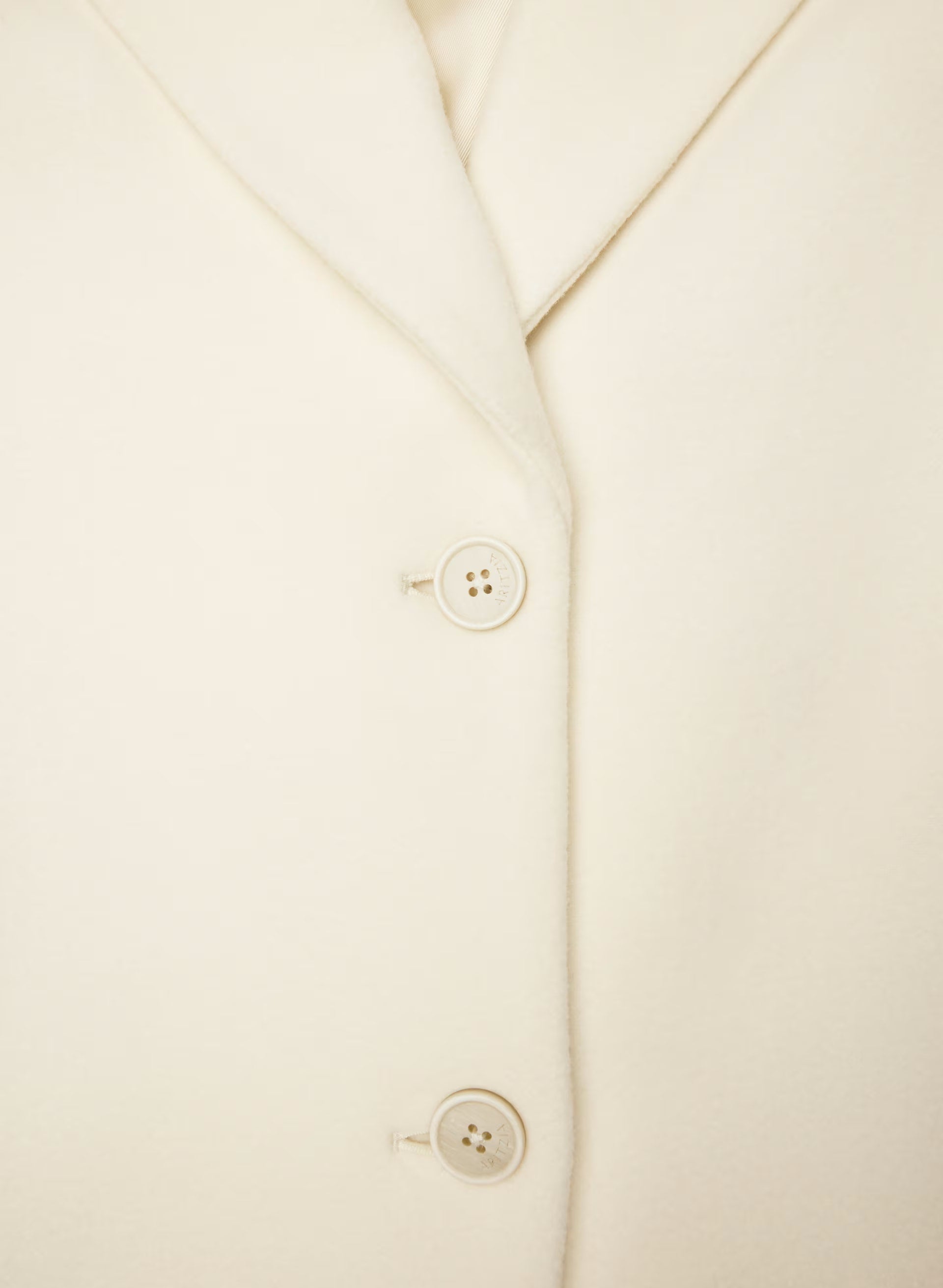 The Only Coat - Soft Wool Cashmere - SEASIDE CREAM