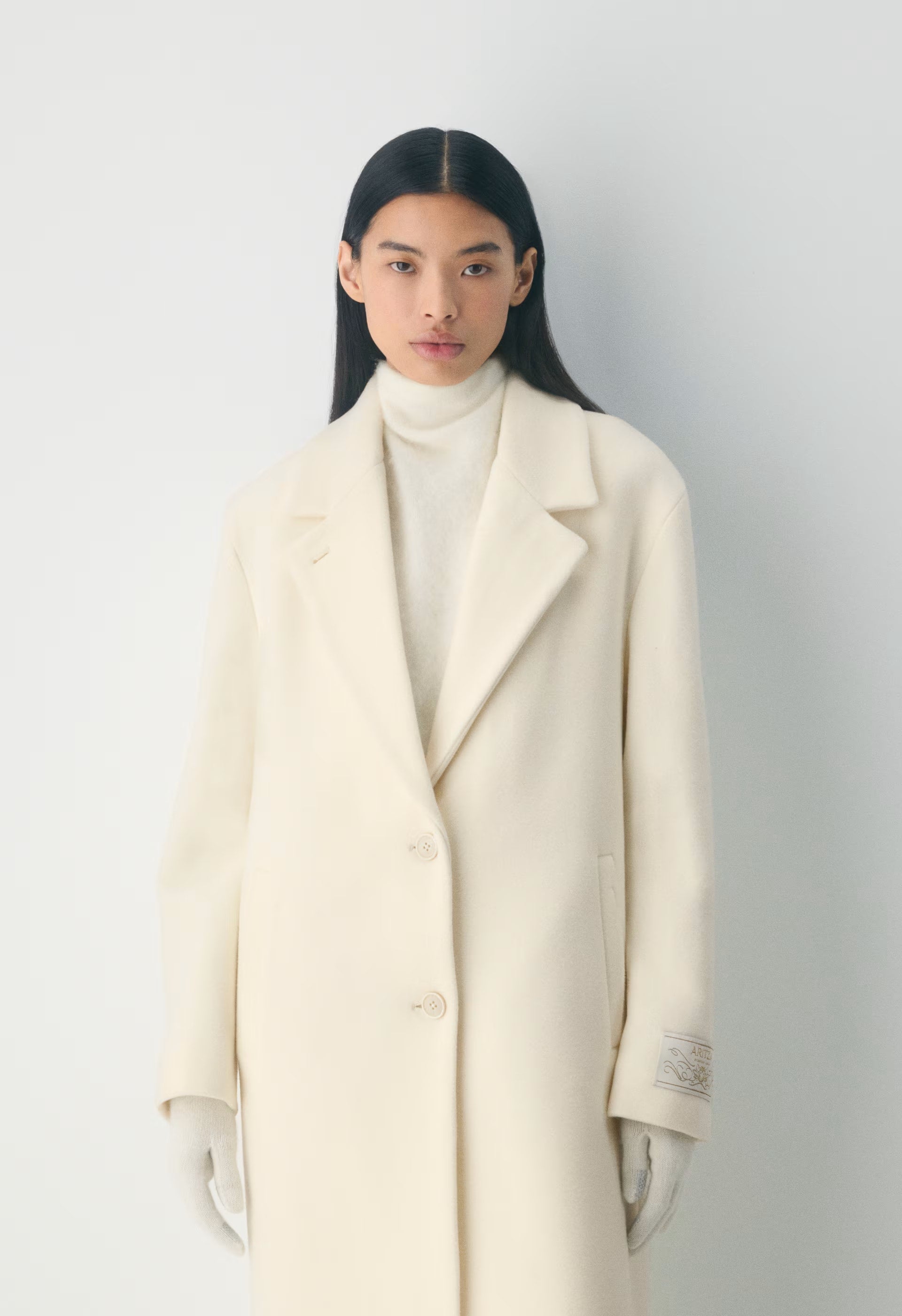The Only Coat - Soft Wool Cashmere - SEASIDE CREAM