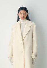 The Only Coat - Soft Wool Cashmere - SEASIDE CREAM
