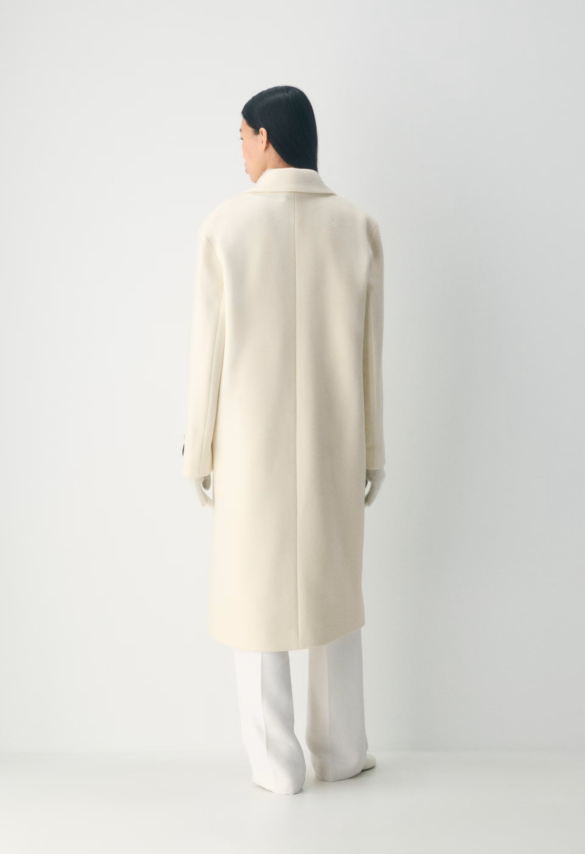 The Only Coat - Soft Wool Cashmere - SEASIDE CREAM