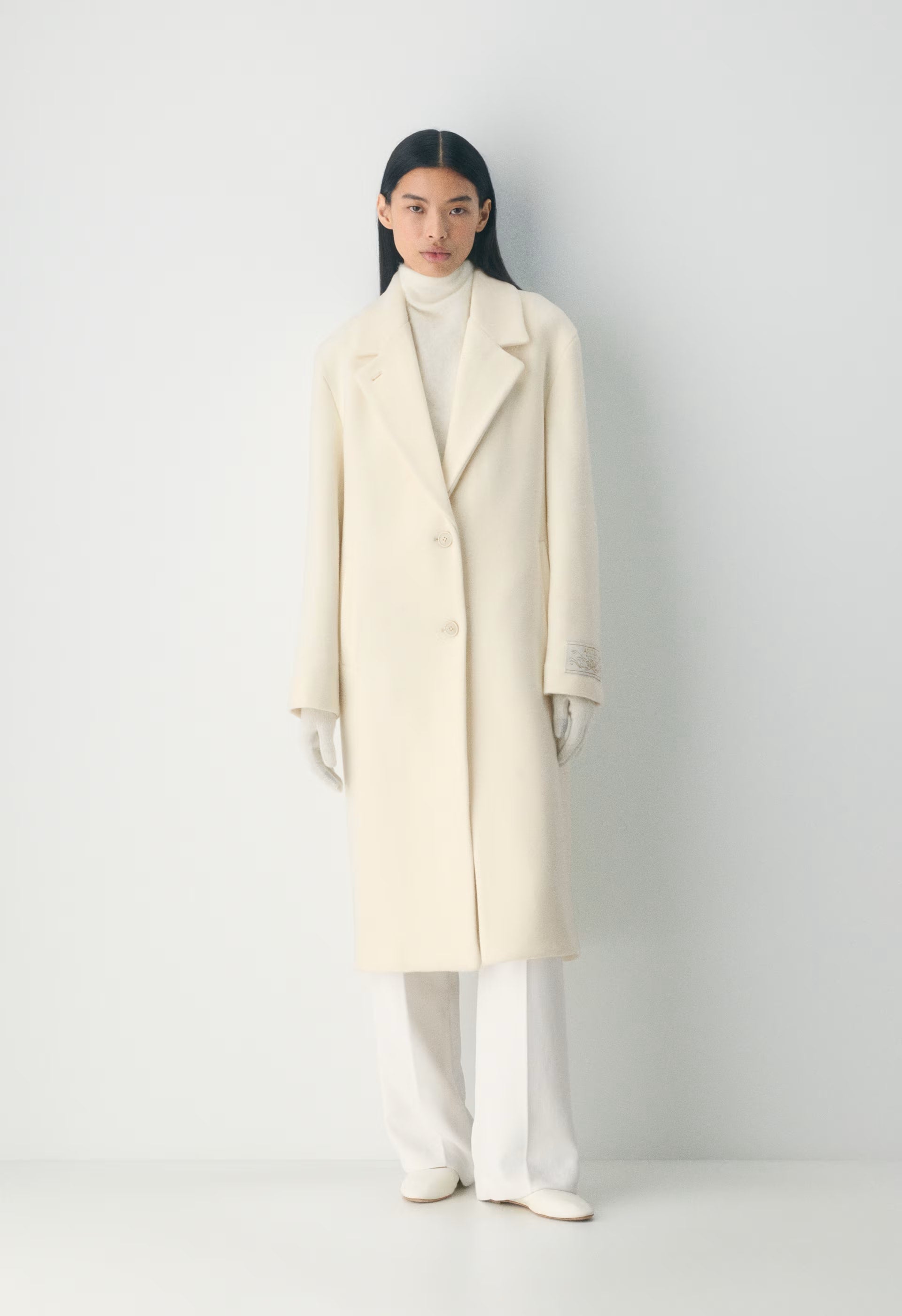 The Only Coat - Soft Wool Cashmere - SEASIDE CREAM