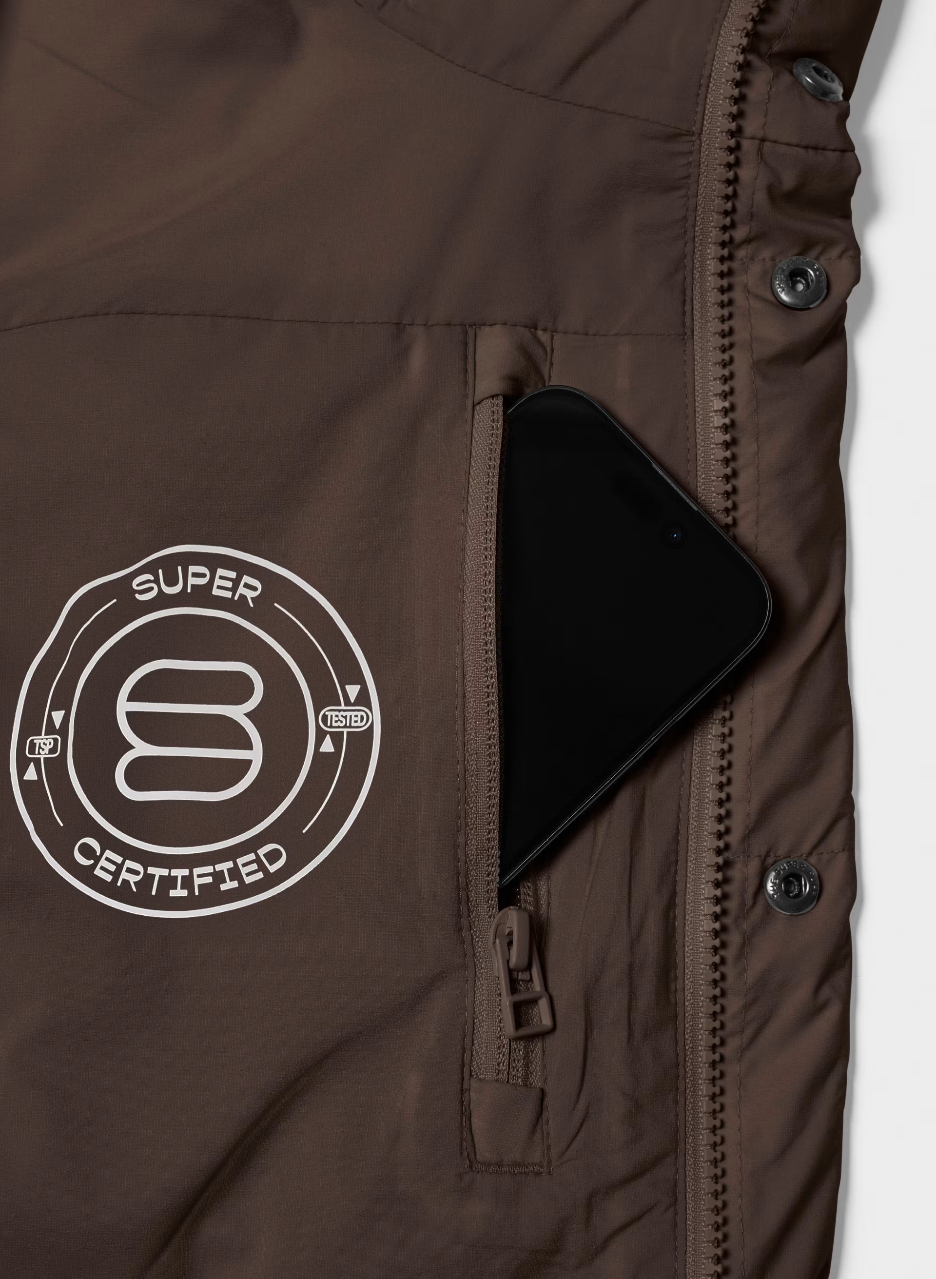 The Super Après Puff™ - cliMATTE™ - RICH MOCHA BROWN