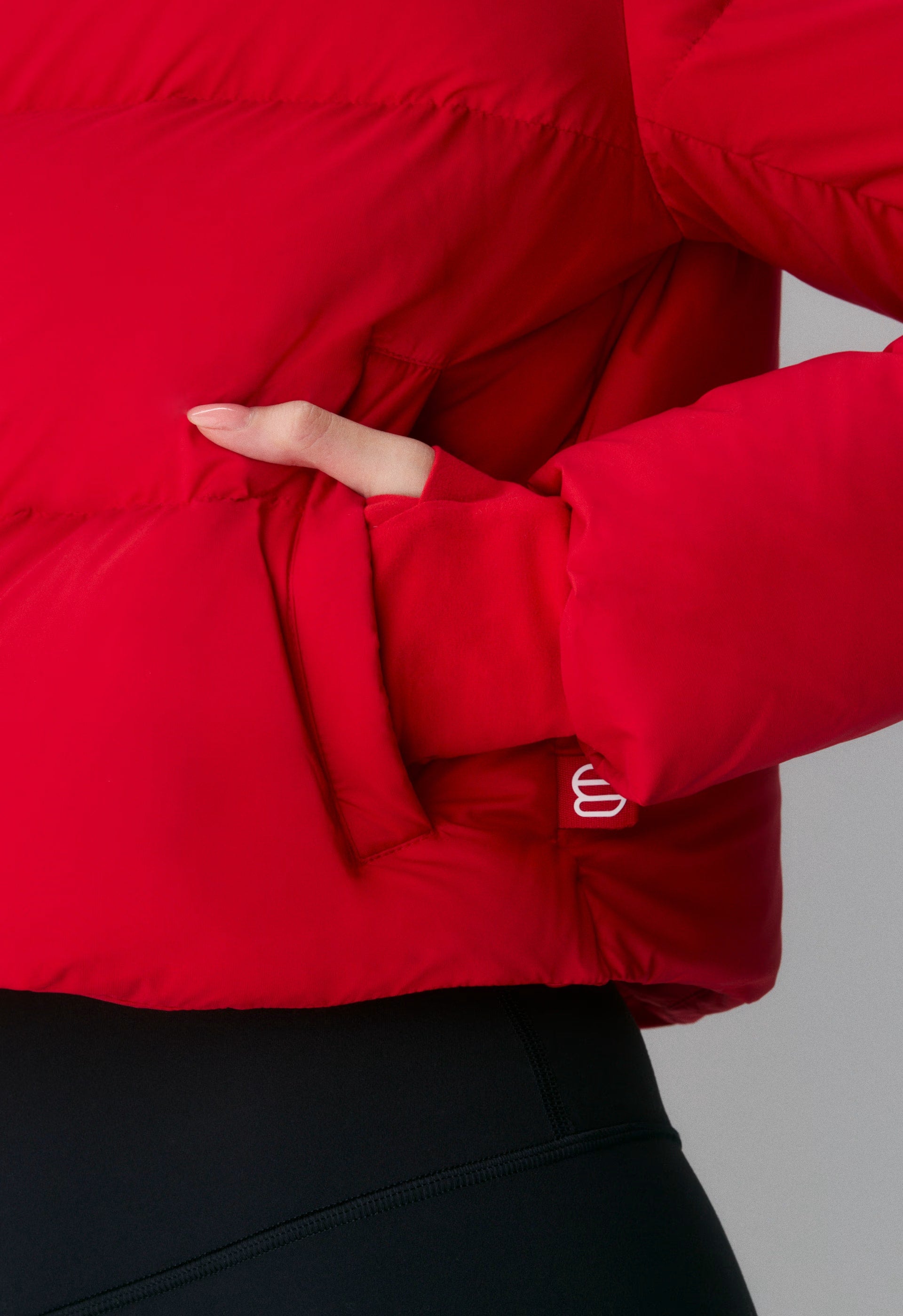 The Super Après Puff™ - cliMATTE™ - FLASHING RED