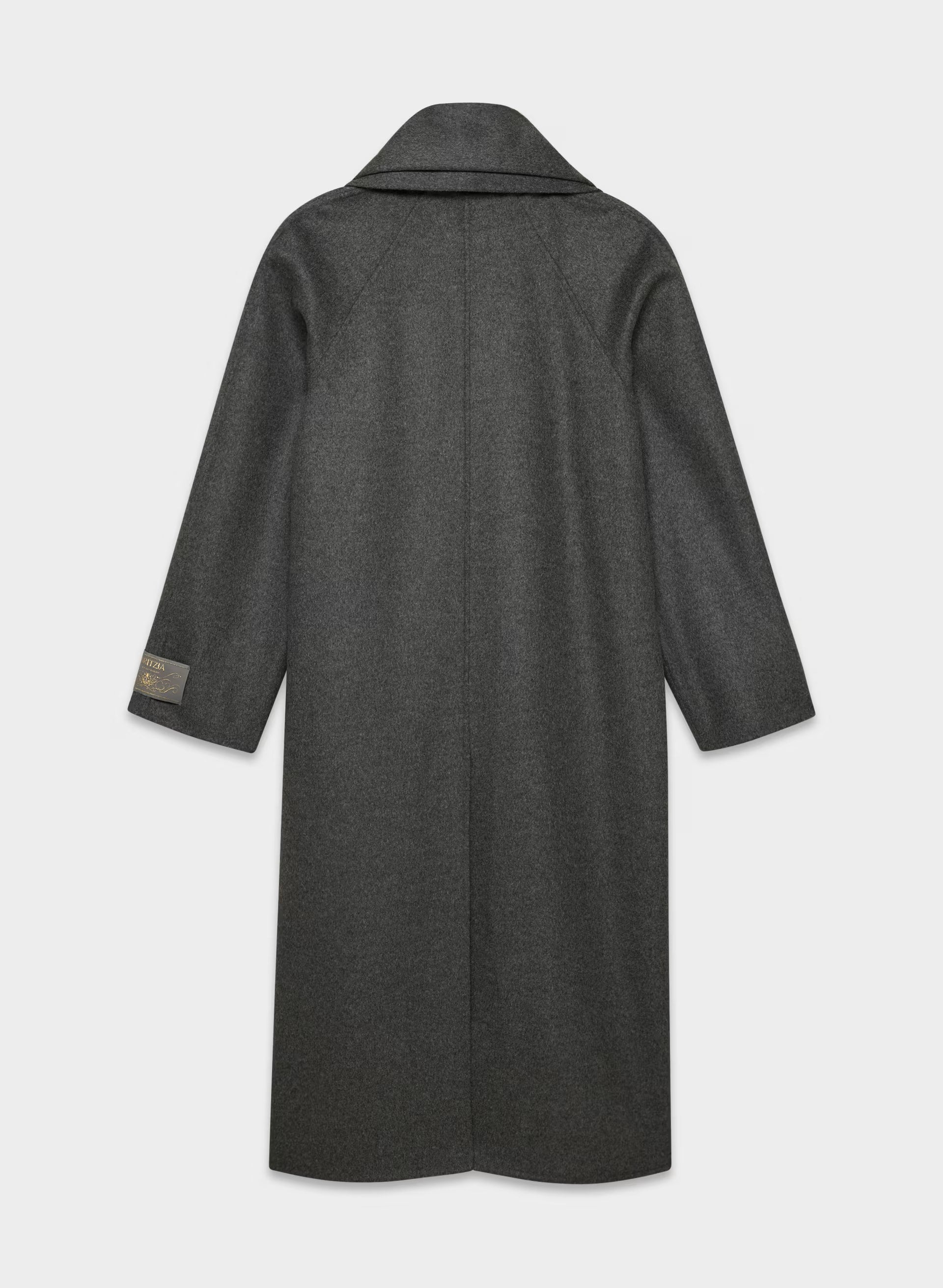 The Embrace Double-Faced Coat - Luxe (Re)Wool - HEATHER CHARCOAL