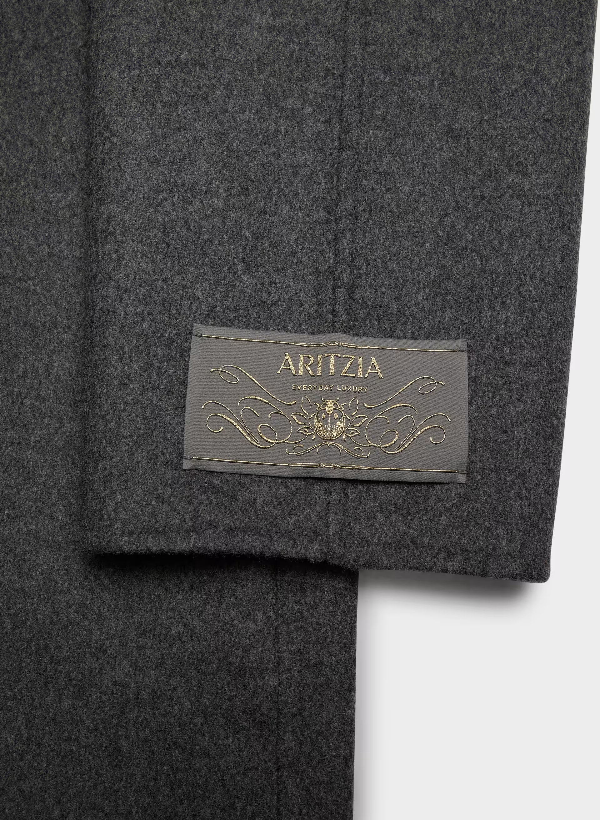 The Embrace Double-Faced Coat - Luxe (Re)Wool - HEATHER CHARCOAL