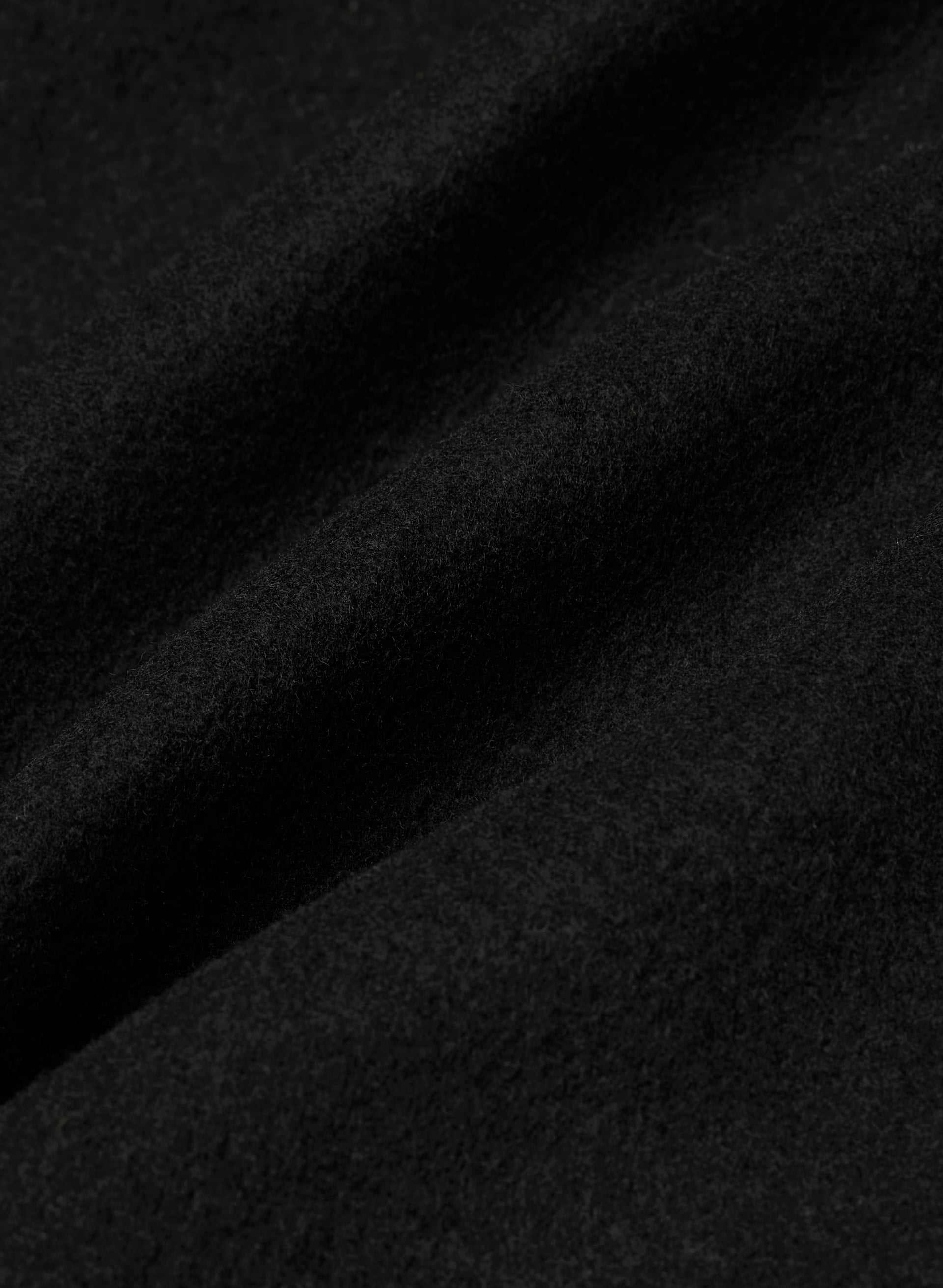 The Evening Coat - Luxe Wool Cashmere - BLACK