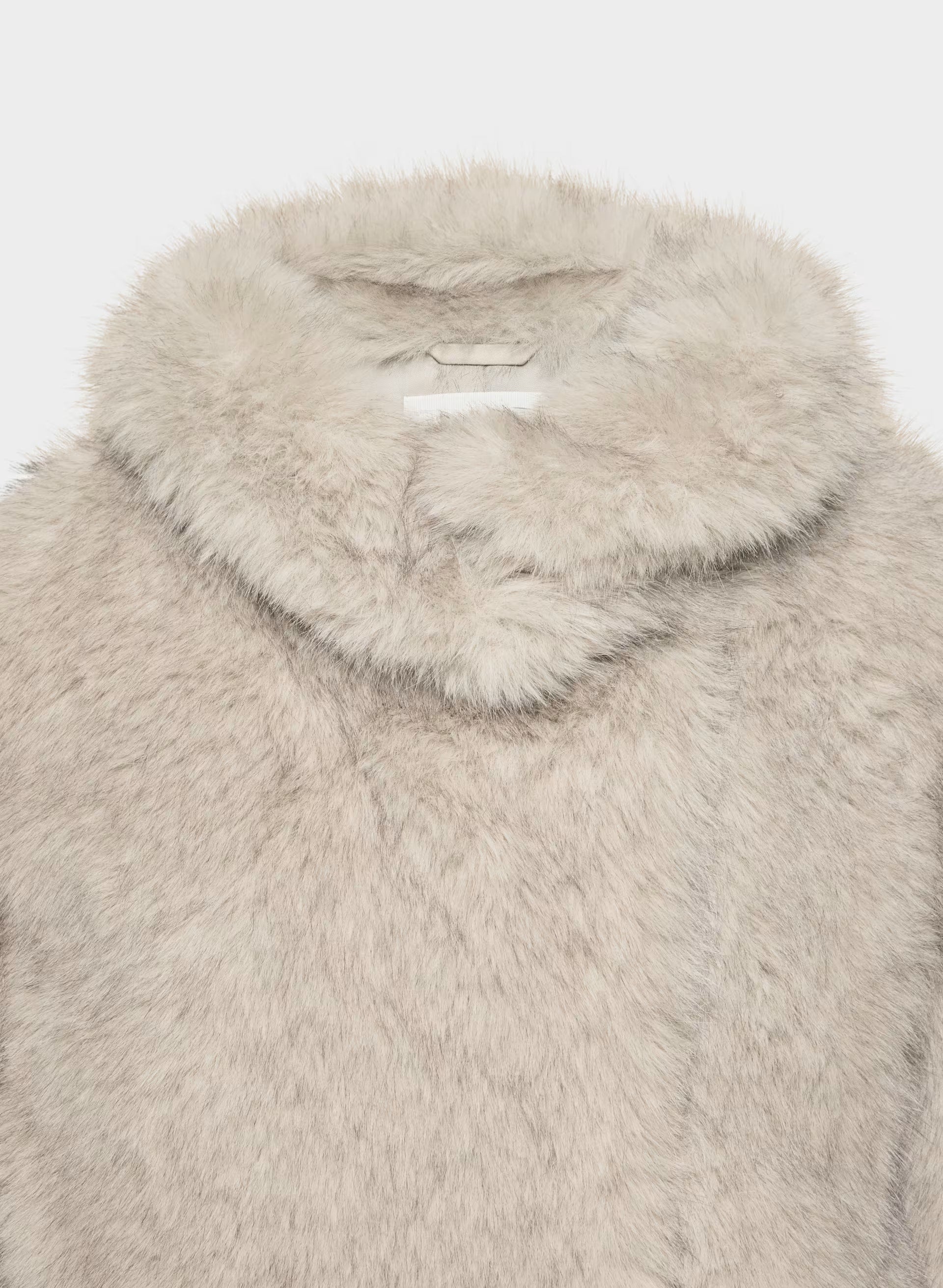 St. Moritz Coat - Arctic Faux Fur - NATURAL BEIGE