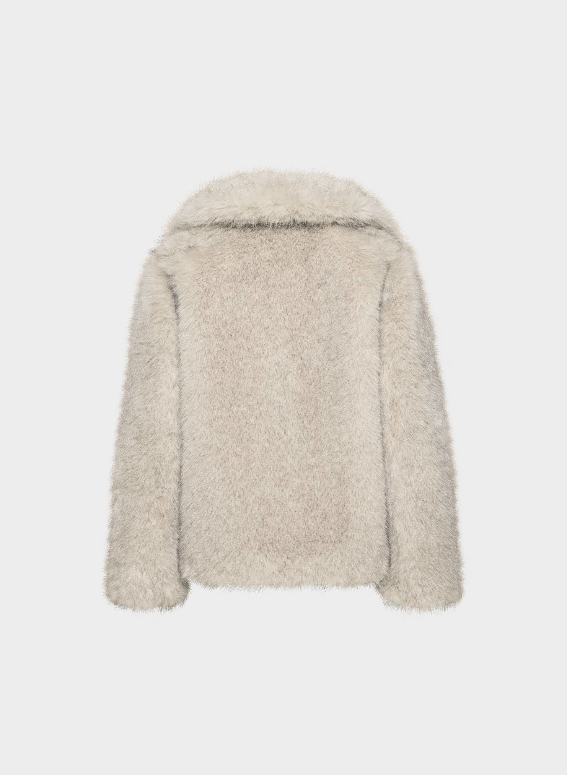 St. Moritz Coat - Arctic Faux Fur - NATURAL BEIGE