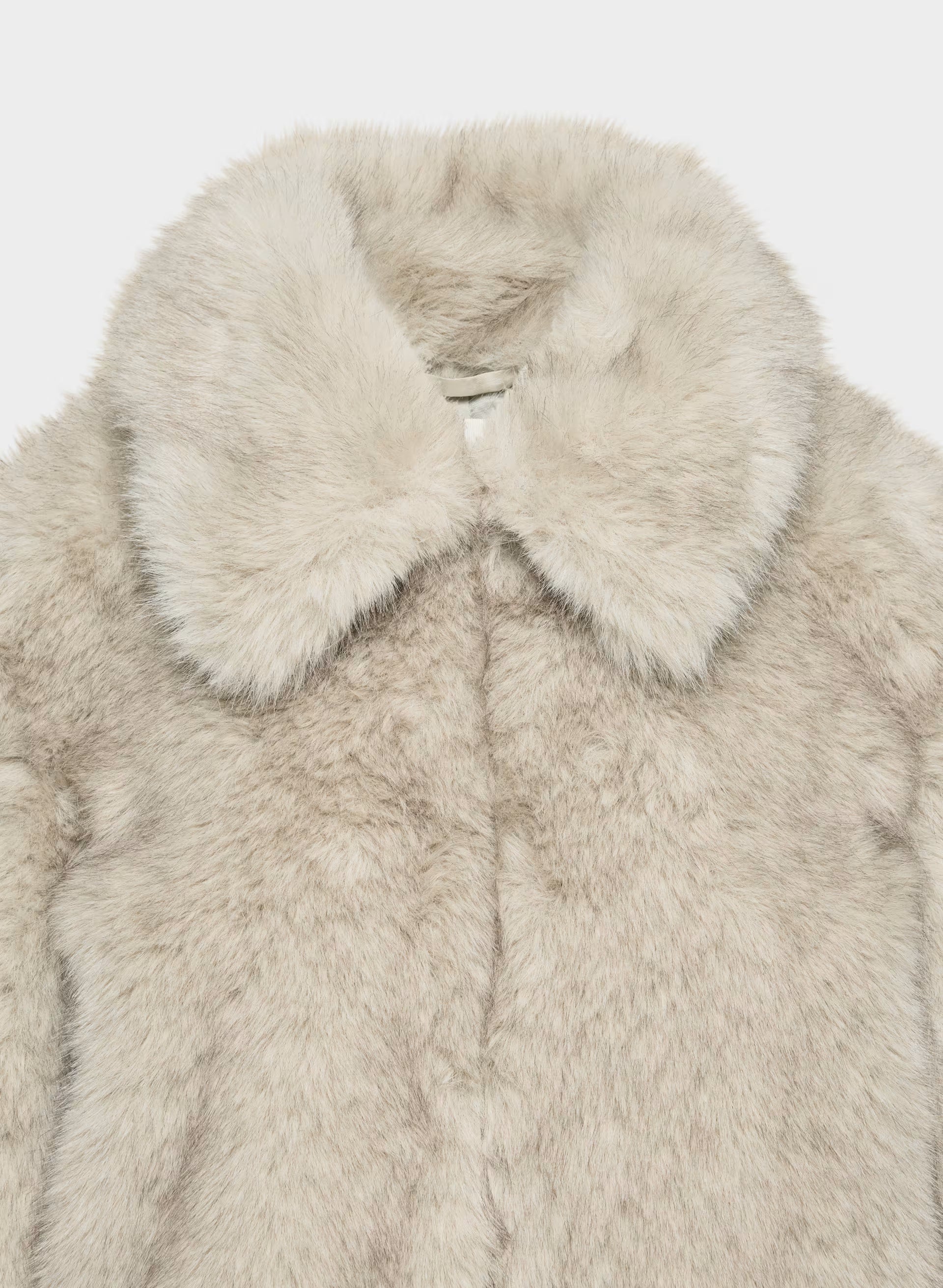 Chamonix Coat - Arctic Faux Fur - NATURAL BEIGE