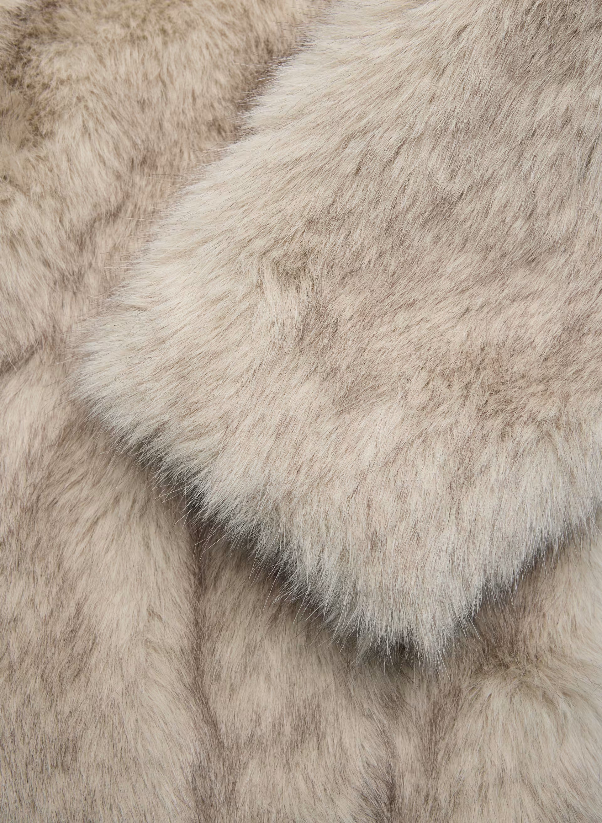 Chamonix Coat - Arctic Faux Fur - NATURAL BEIGE