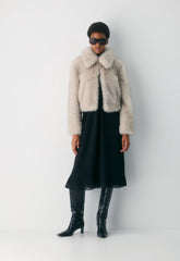 Chamonix Coat - Arctic Faux Fur - NATURAL BEIGE