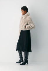 Chamonix Coat - Arctic Faux Fur - NATURAL BEIGE