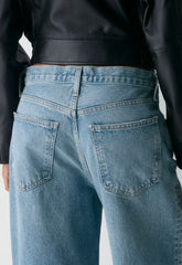 AGOLDE Low-Slung Baggy Jean - LIBERTINE