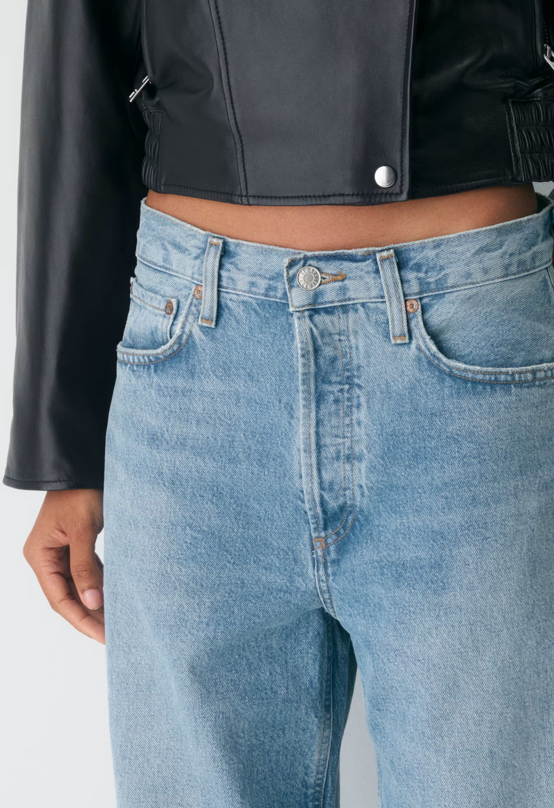 AGOLDE Low-Slung Baggy Jean - LIBERTINE