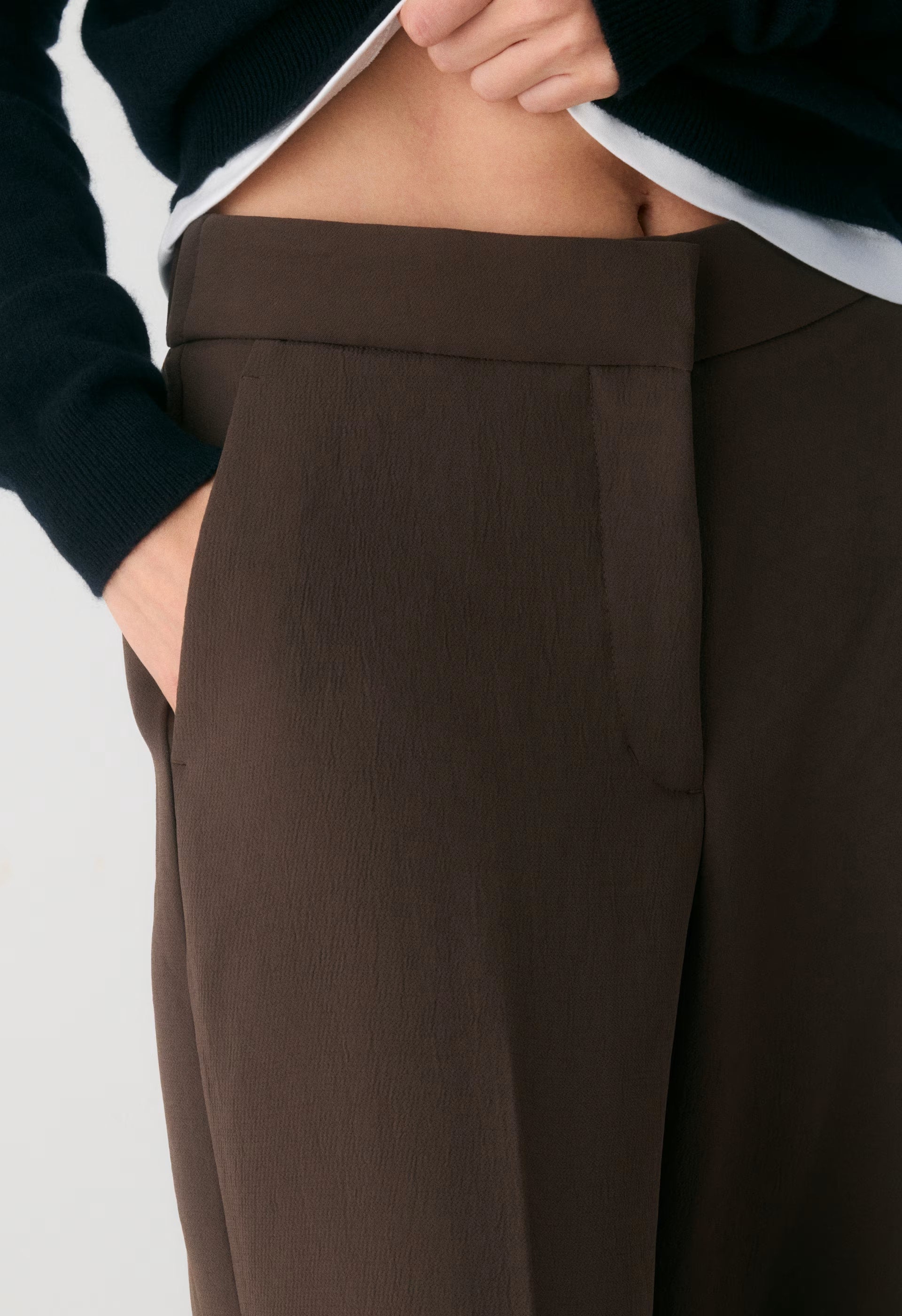 The Limitless Pant™ - Crepette™ - RICH MOCHA BROWN