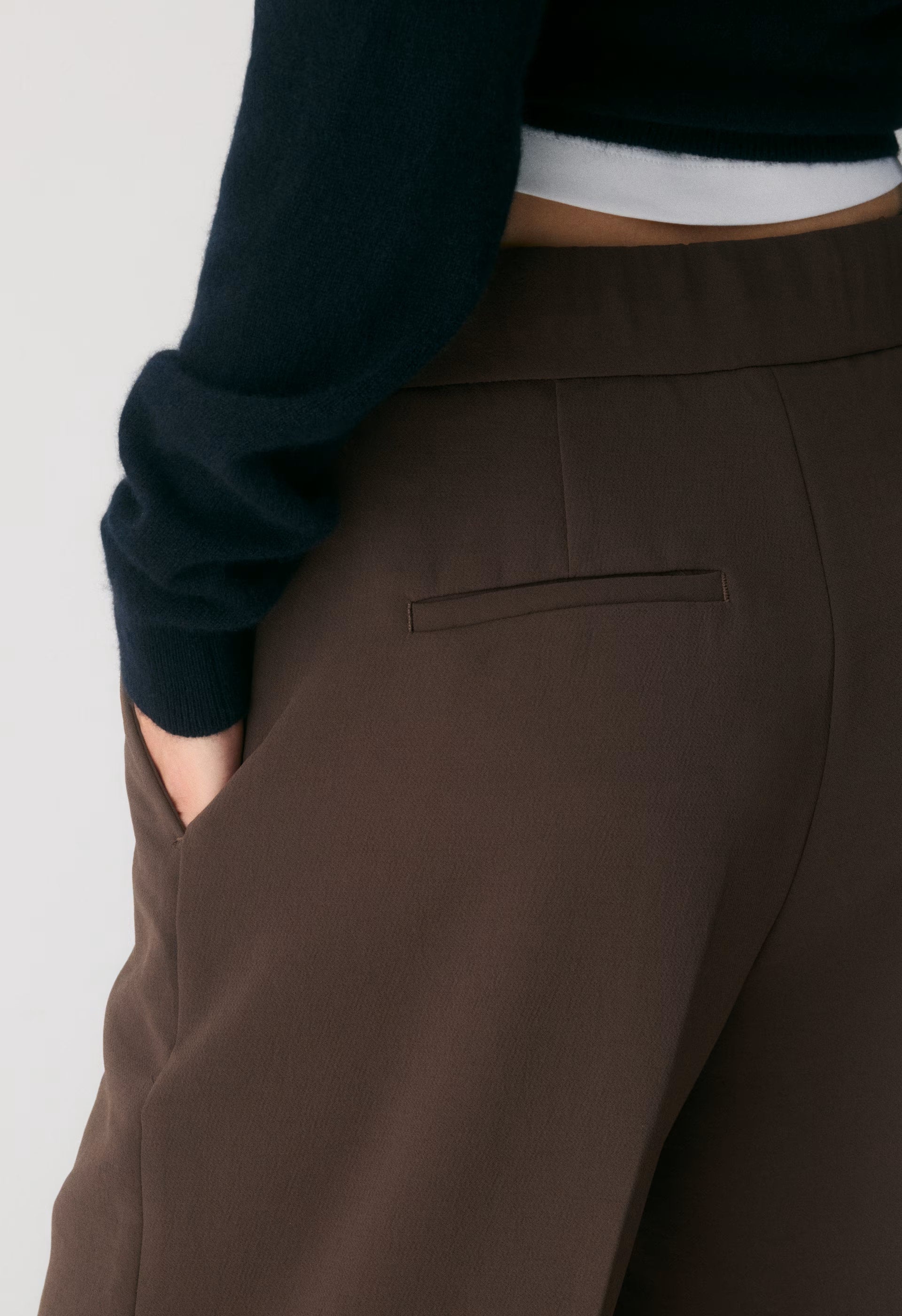The Limitless Pant™ - Crepette™ - RICH MOCHA BROWN