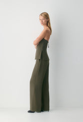 The Limitless Pant™ - Crepette™ - DARK OLIVE