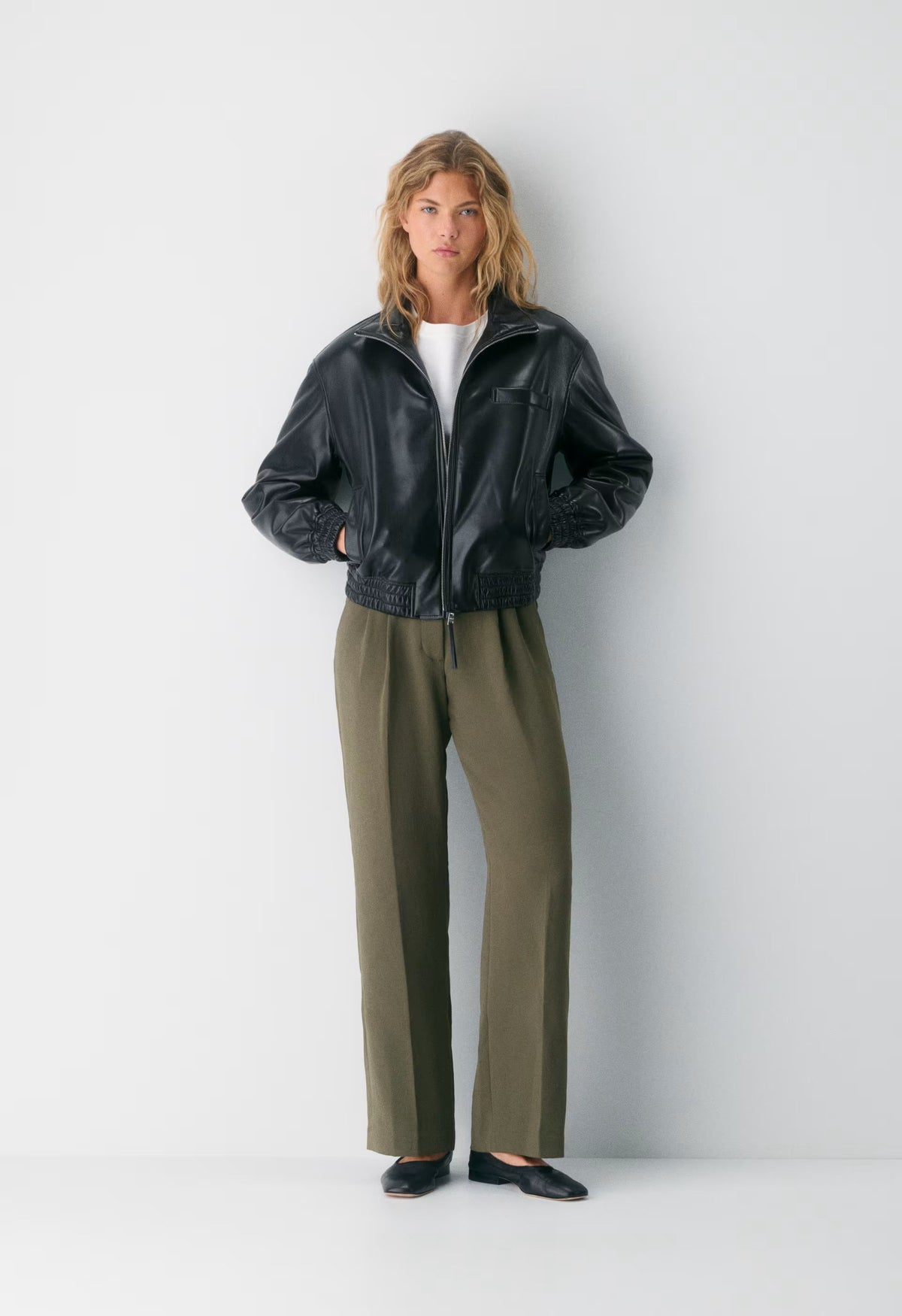The Effortless Pant™ Curve-Fit - Crepette™ - DARK OLIVE