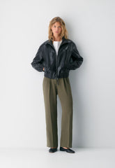The Effortless Pant™ Curve-Fit - Crepette™ - DARK OLIVE
