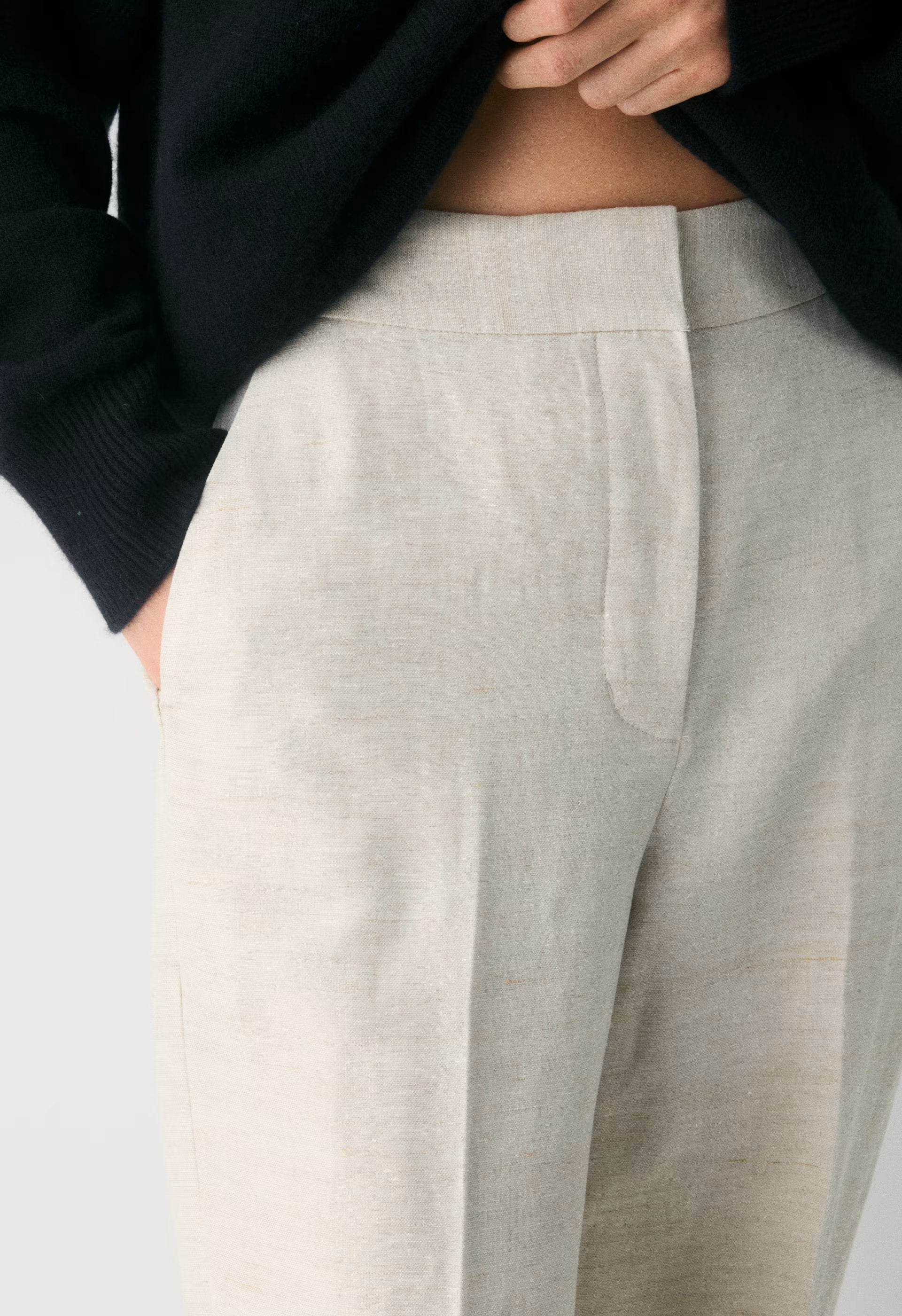 The Limitless Pant™ - CruiseLinen™ - NATURAL ECRU