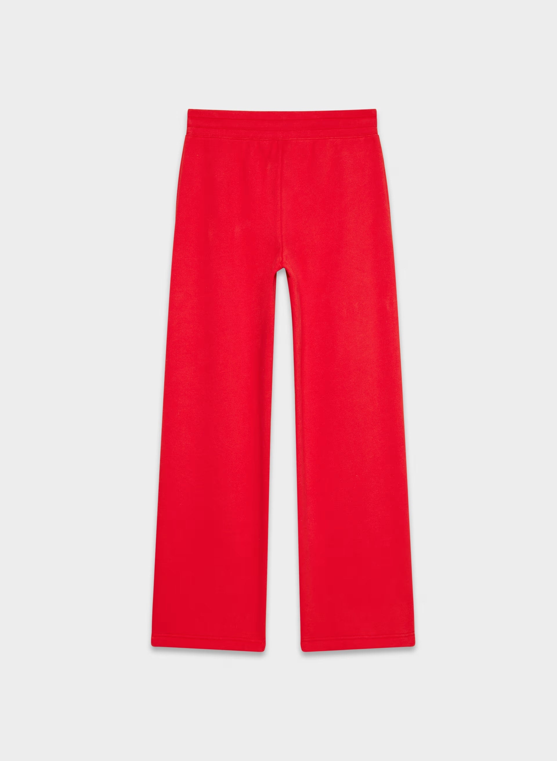 Cozy Sweatfleece Perfect Banded Sweatpant - FLASHING RED