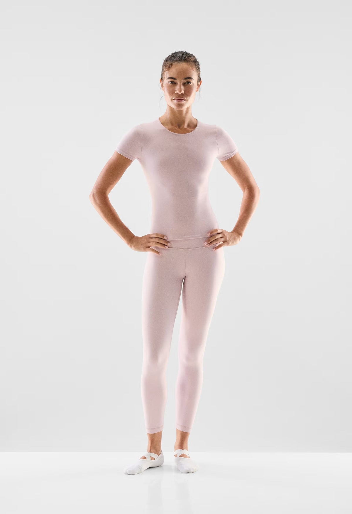 BUTTER Cheeky Hi-Rise 24 Legging - DUSTY PINK