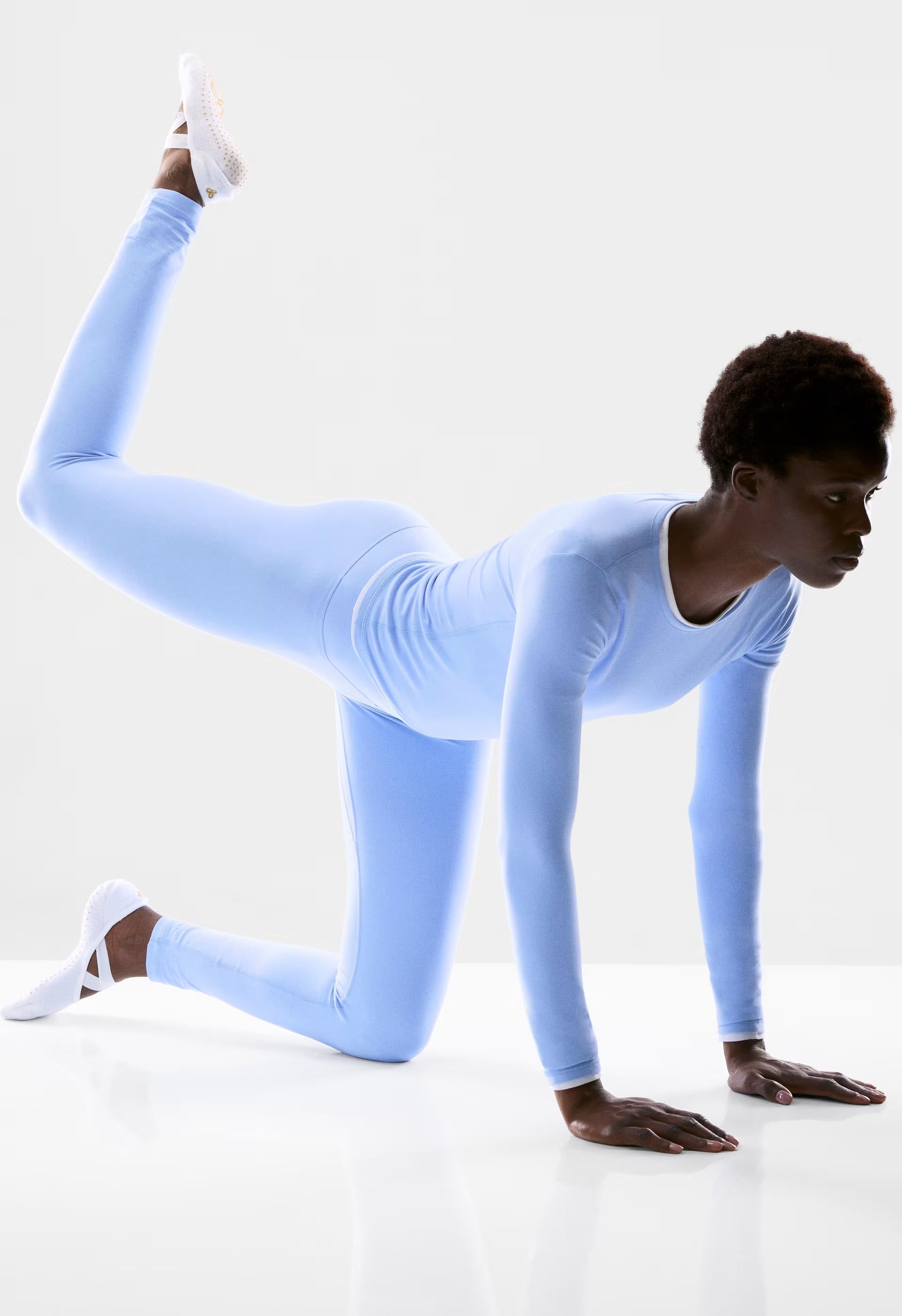 BUTTER Cheeky Hi-Rise 28 Legging - DAYFLOWER BLUE