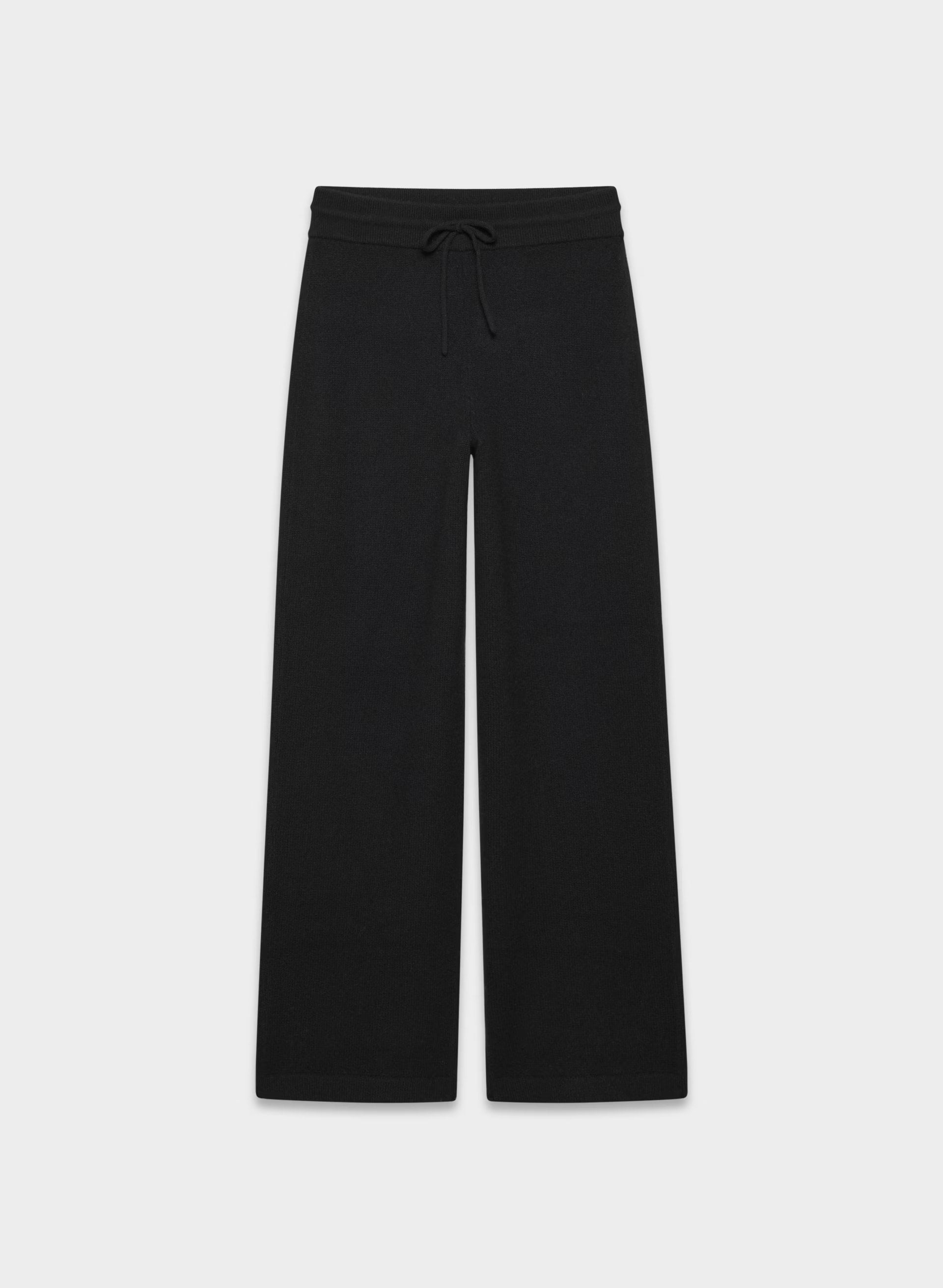 Essential Cashmere Appraisal Pant - BLACK