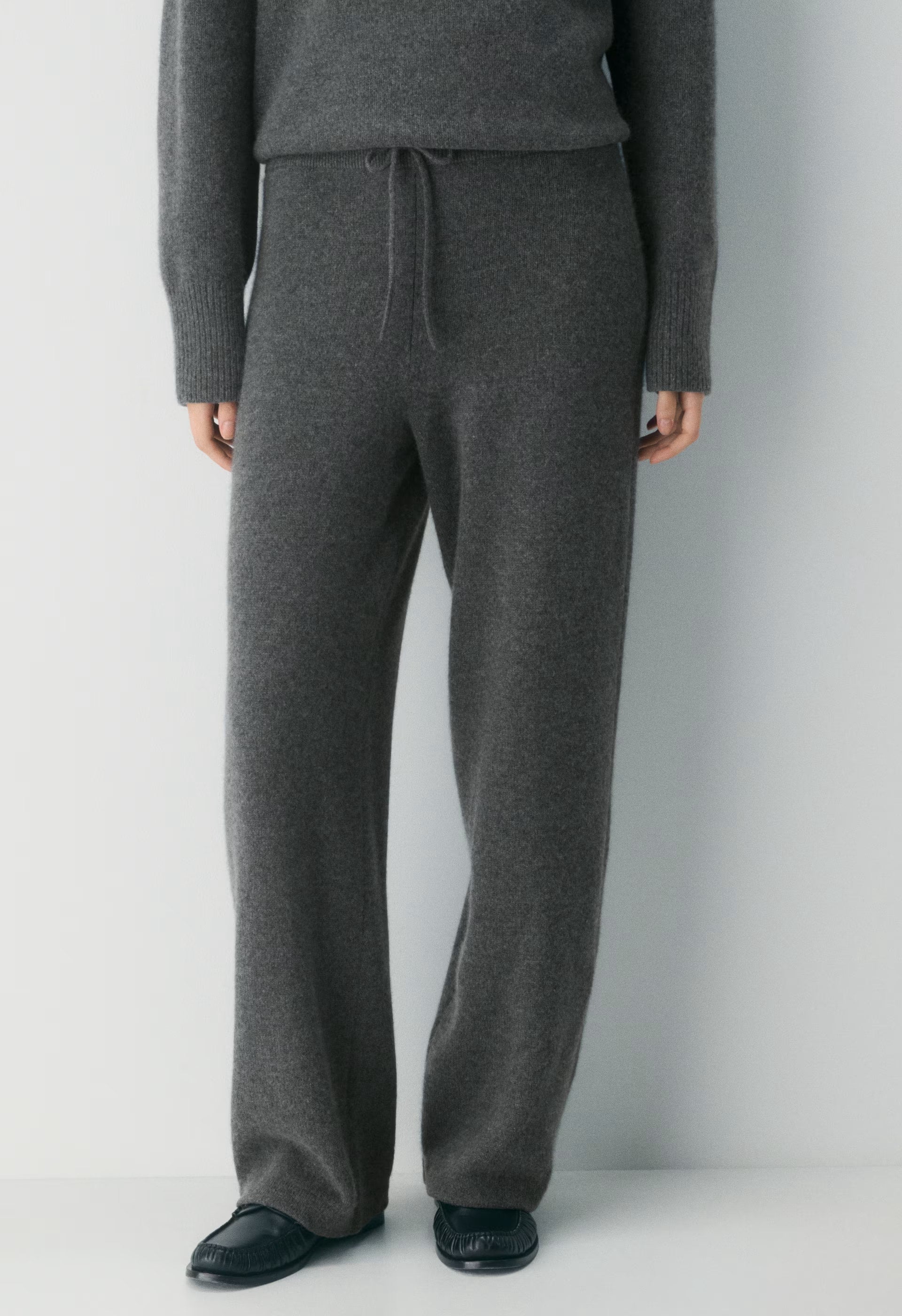 Essential Cashmere Appraisal Pant - HEATHER CHARCOAL