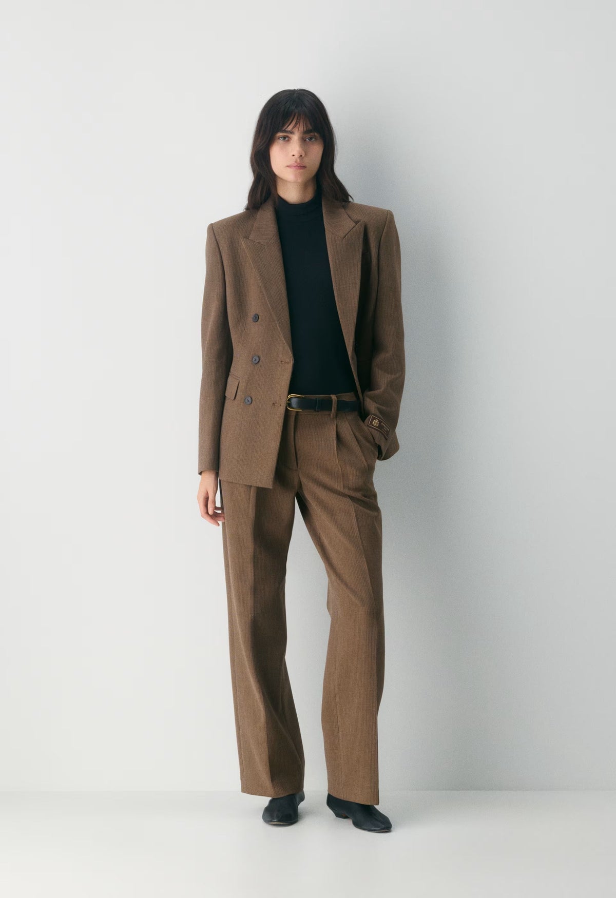 The Effortless Pant™ Lo-Rise - Eversential™ - KYLE CHECK SVL/MSC BRN