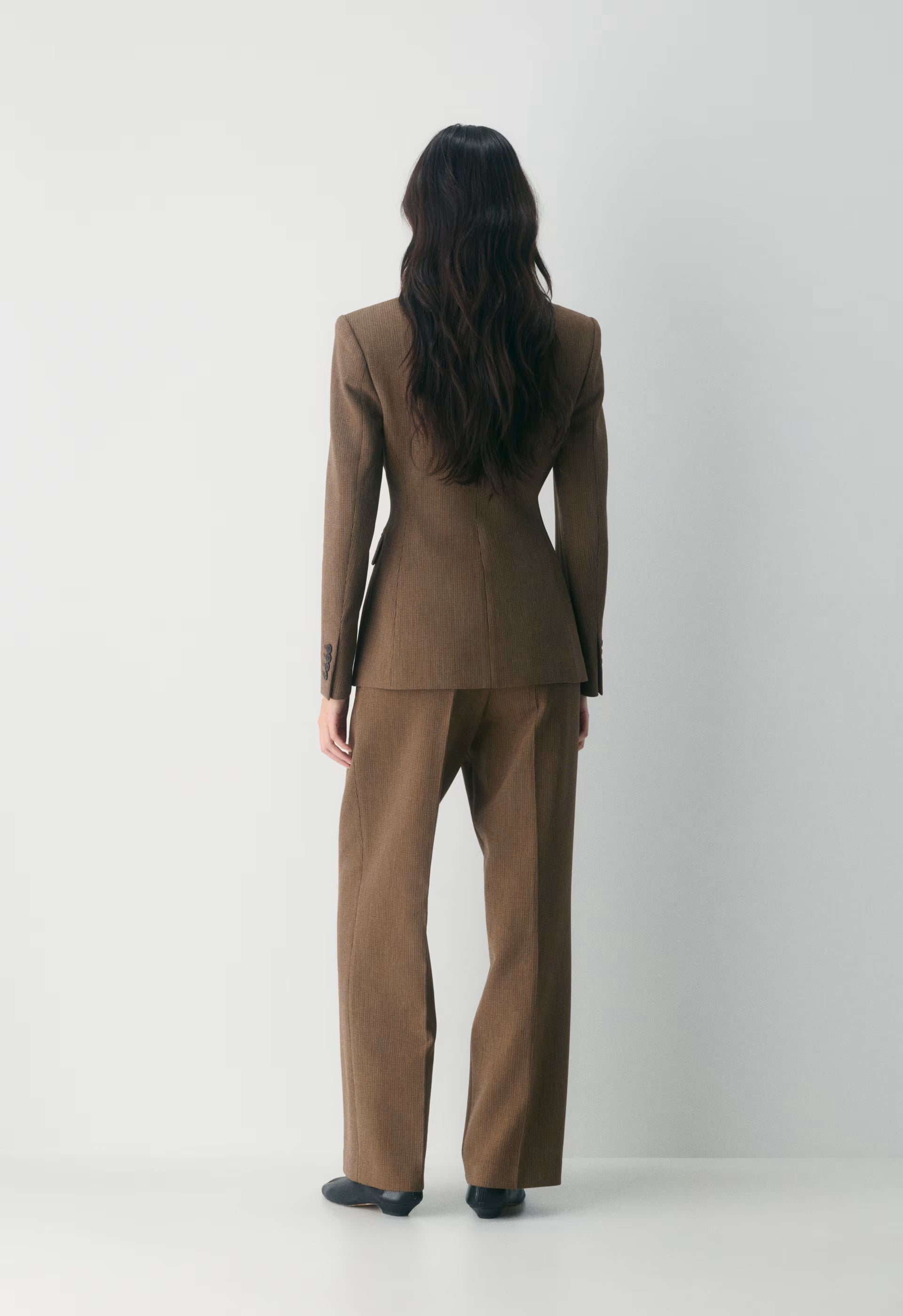 The Effortless Pant™ Lo-Rise - Eversential™ - KYLE CHECK SVL/MSC BRN