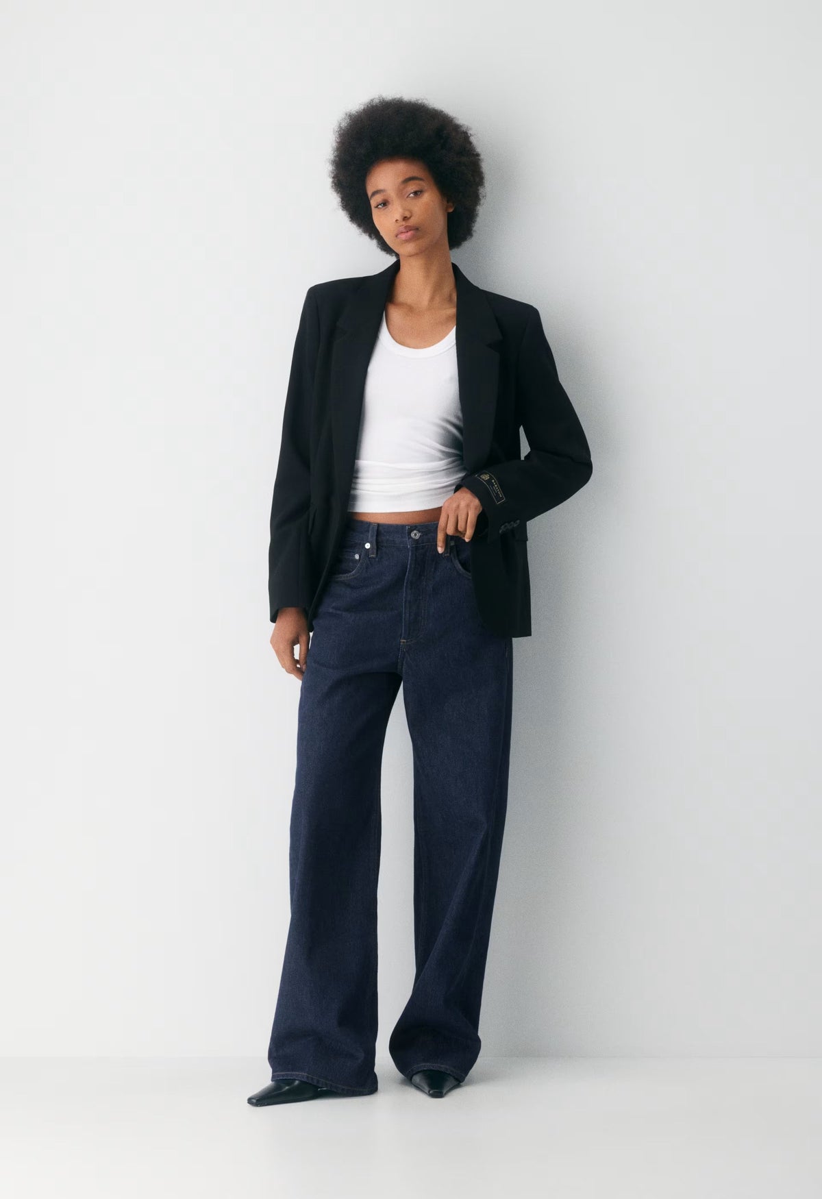 Citizens of Humanity Ayla Baggy Cuffed Jean - AMHERST
