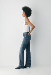 AGOLDE Mid Rise Kick Boot Jean - STENCIL