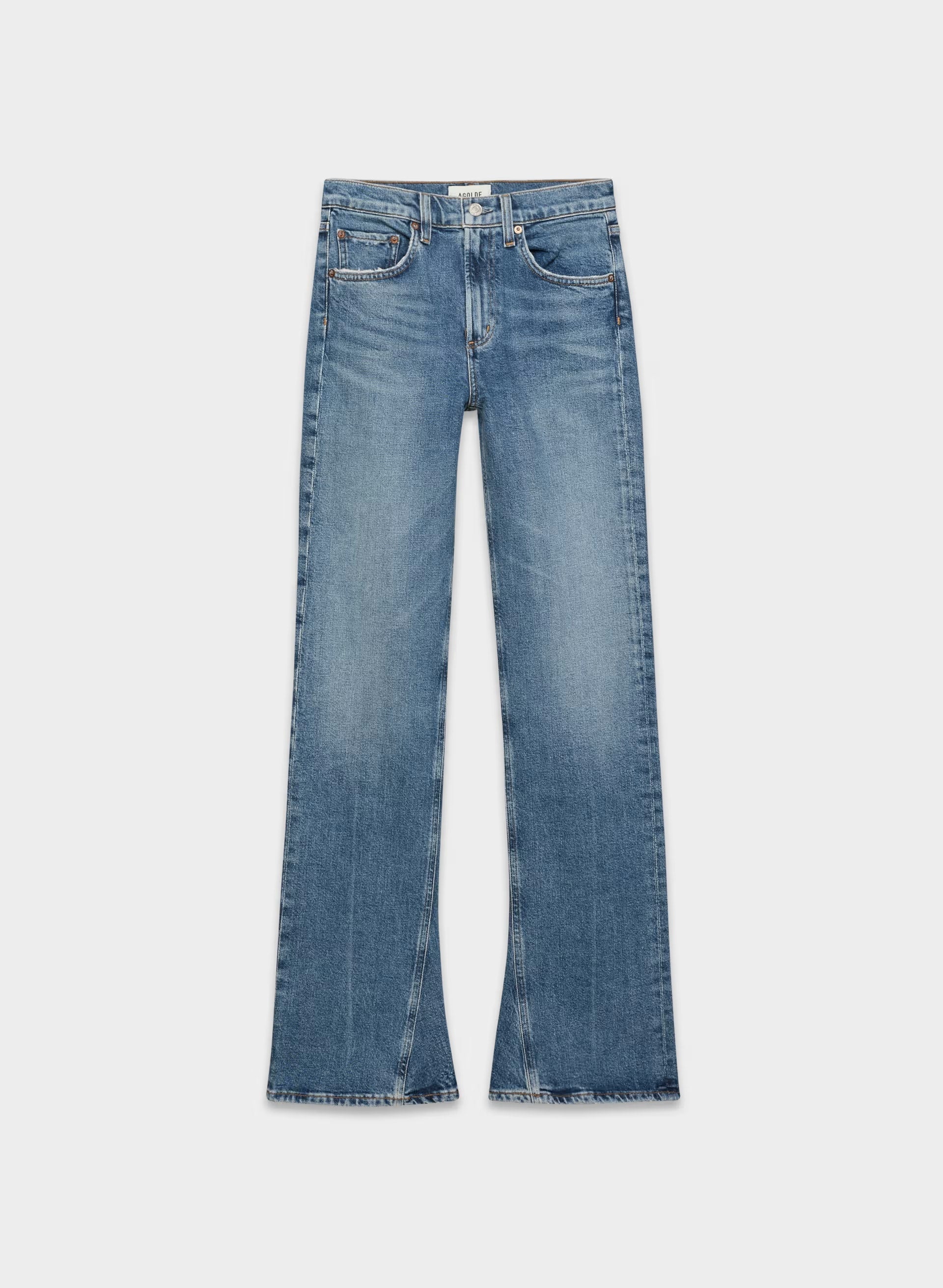 AGOLDE Mid Rise Kick Boot Jean - CURVE