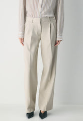 The Effortless Pant™ Lo-Rise - Eversential™ - HEATHER MATTE PEARL