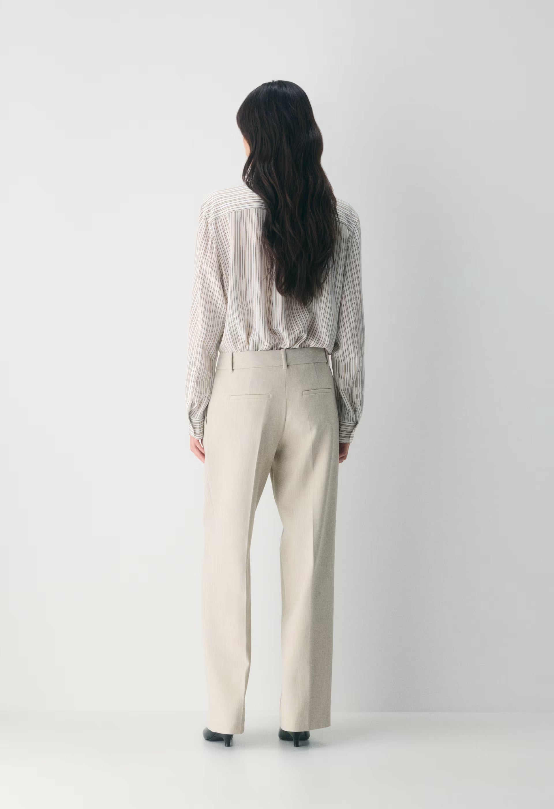 The Effortless Pant™ Lo-Rise - Eversential™ - HEATHER MATTE PEARL