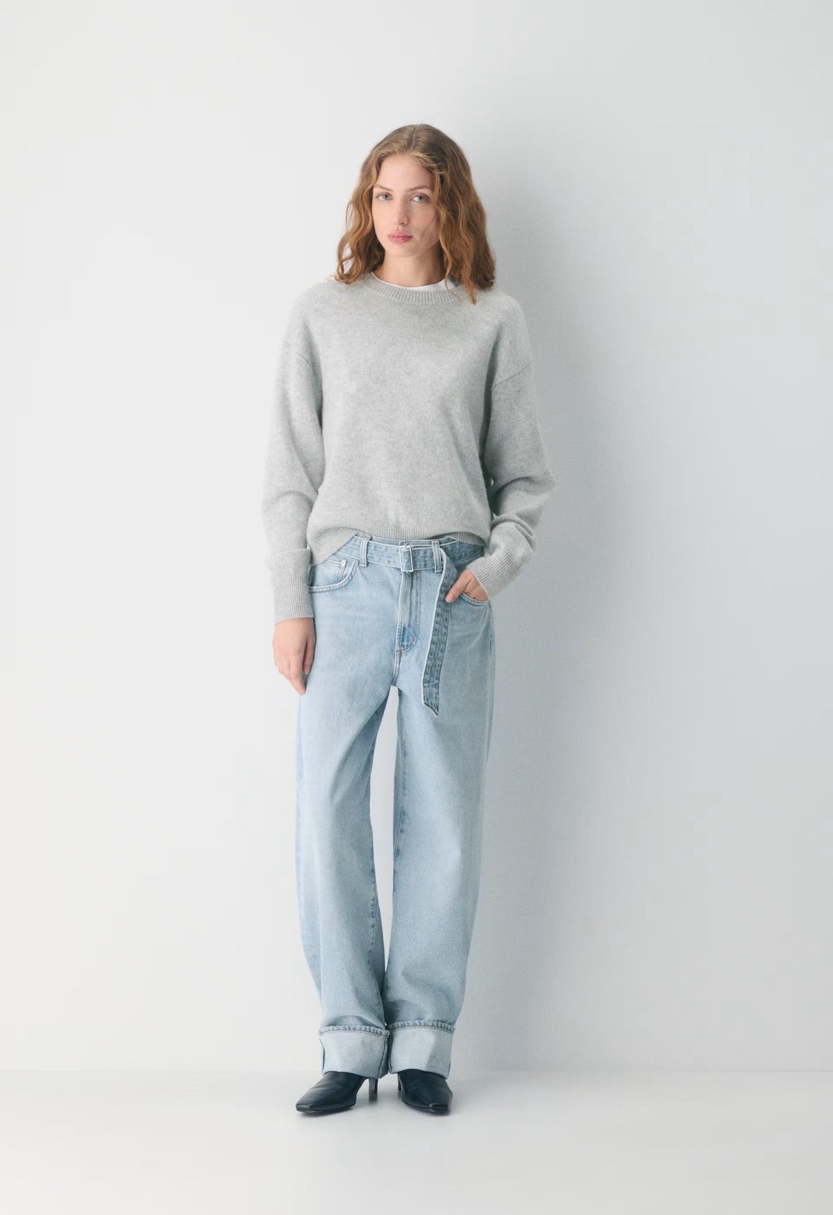 AGOLDE Cuffed Taper Jean - DEW POINT