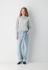 AGOLDE Cuffed Taper Jean - DEW POINT