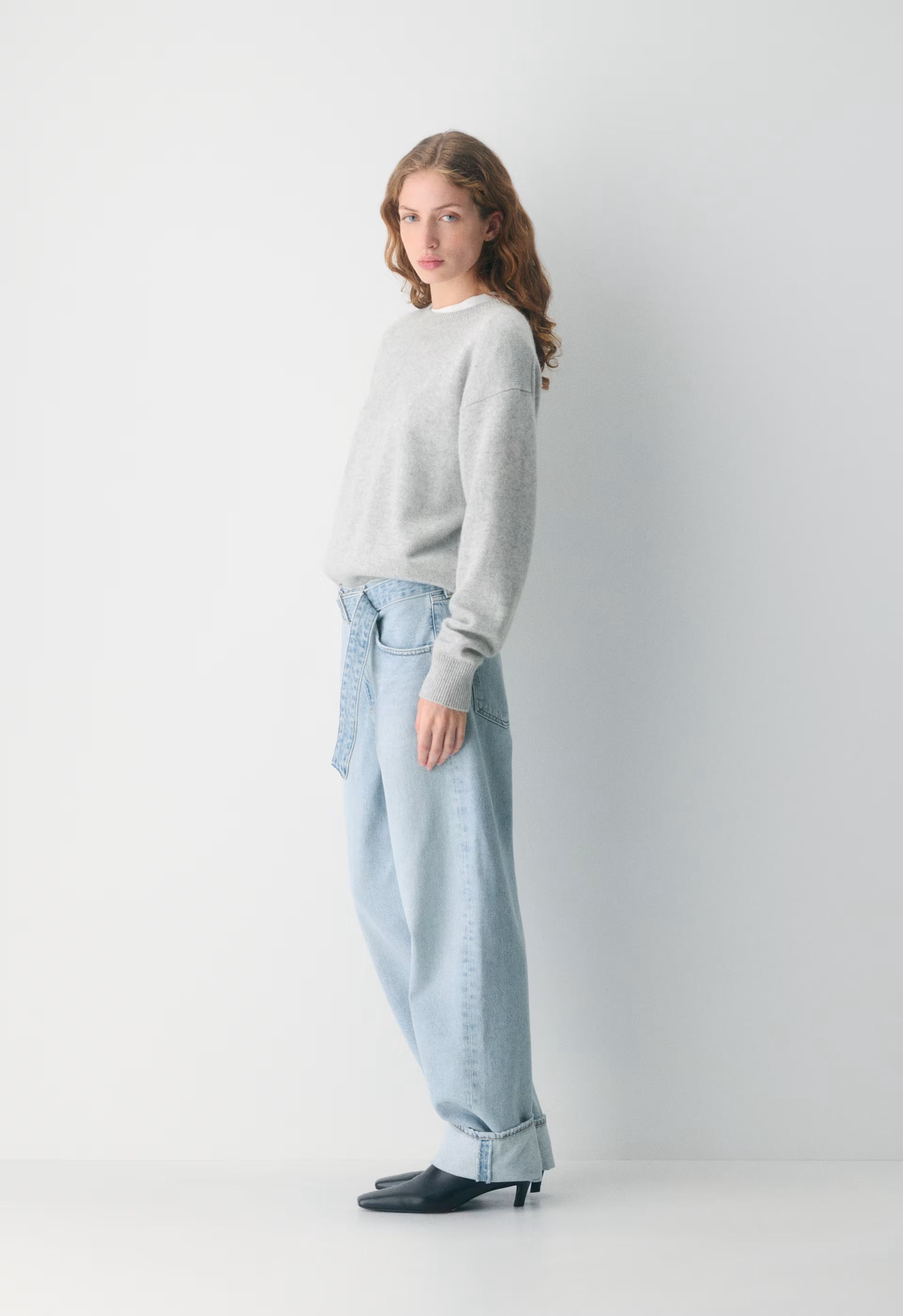 AGOLDE Cuffed Taper Jean - DEW POINT